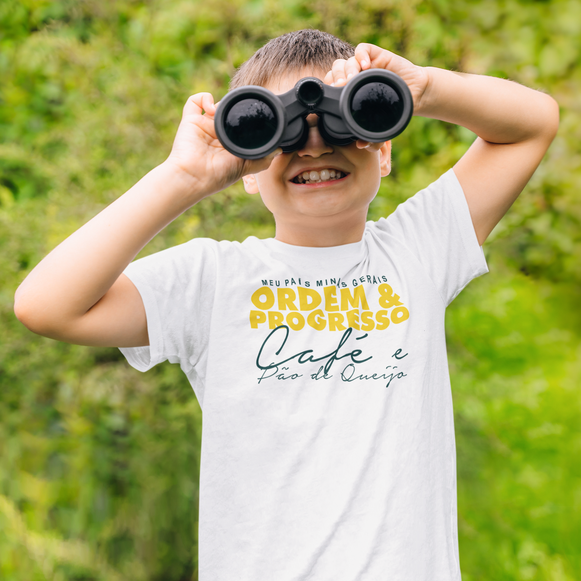 CAMISETA INFANTIL - MEU PAÍS MINAS GERAIS