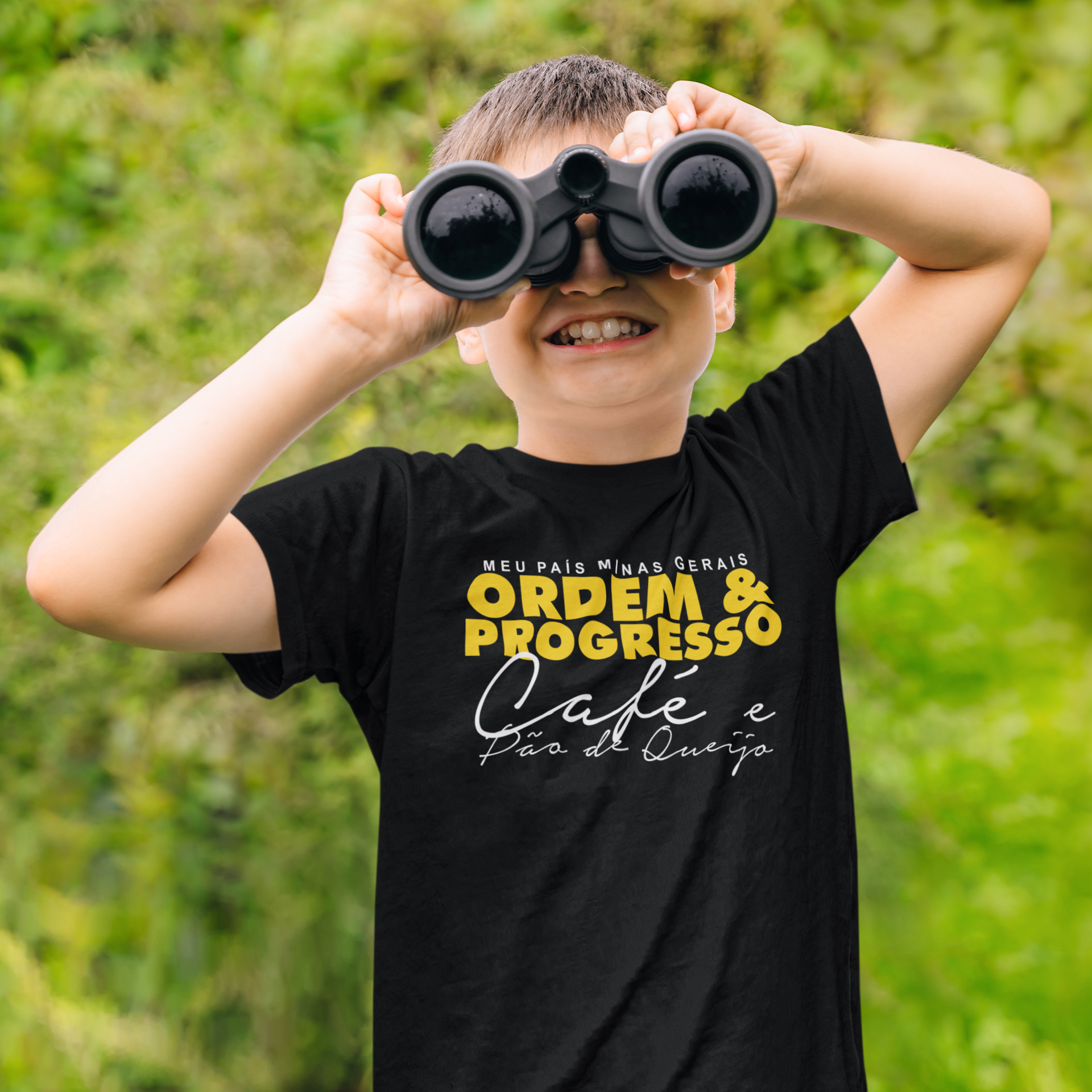 CAMISETA INFANTIL -MEU PAÍS MINAS GERAIS