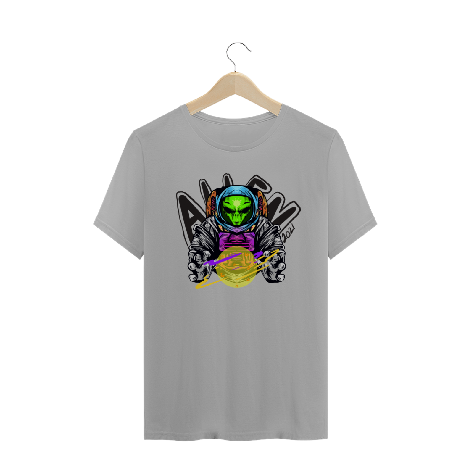 Nome do produto  camisa alien