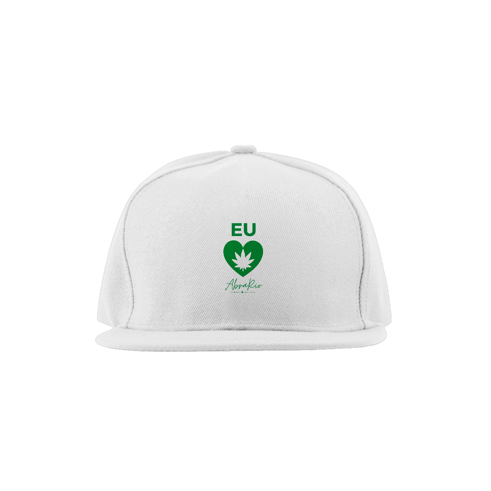 Nome do produto  Boné Quality Verde - Eu amo AbraRio