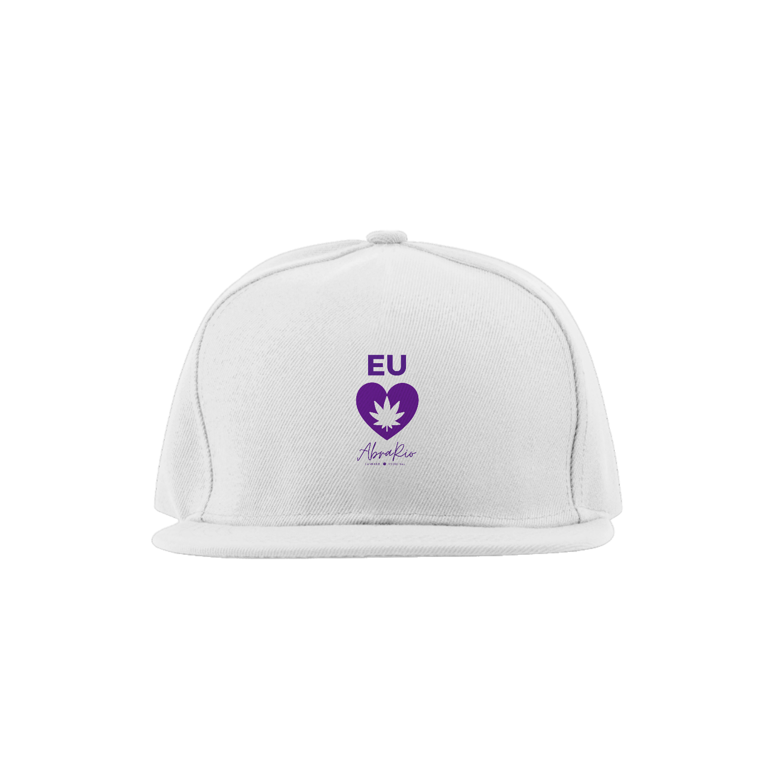 Nome do produto  Boné Quality Roxo - Eu amo AbraRio