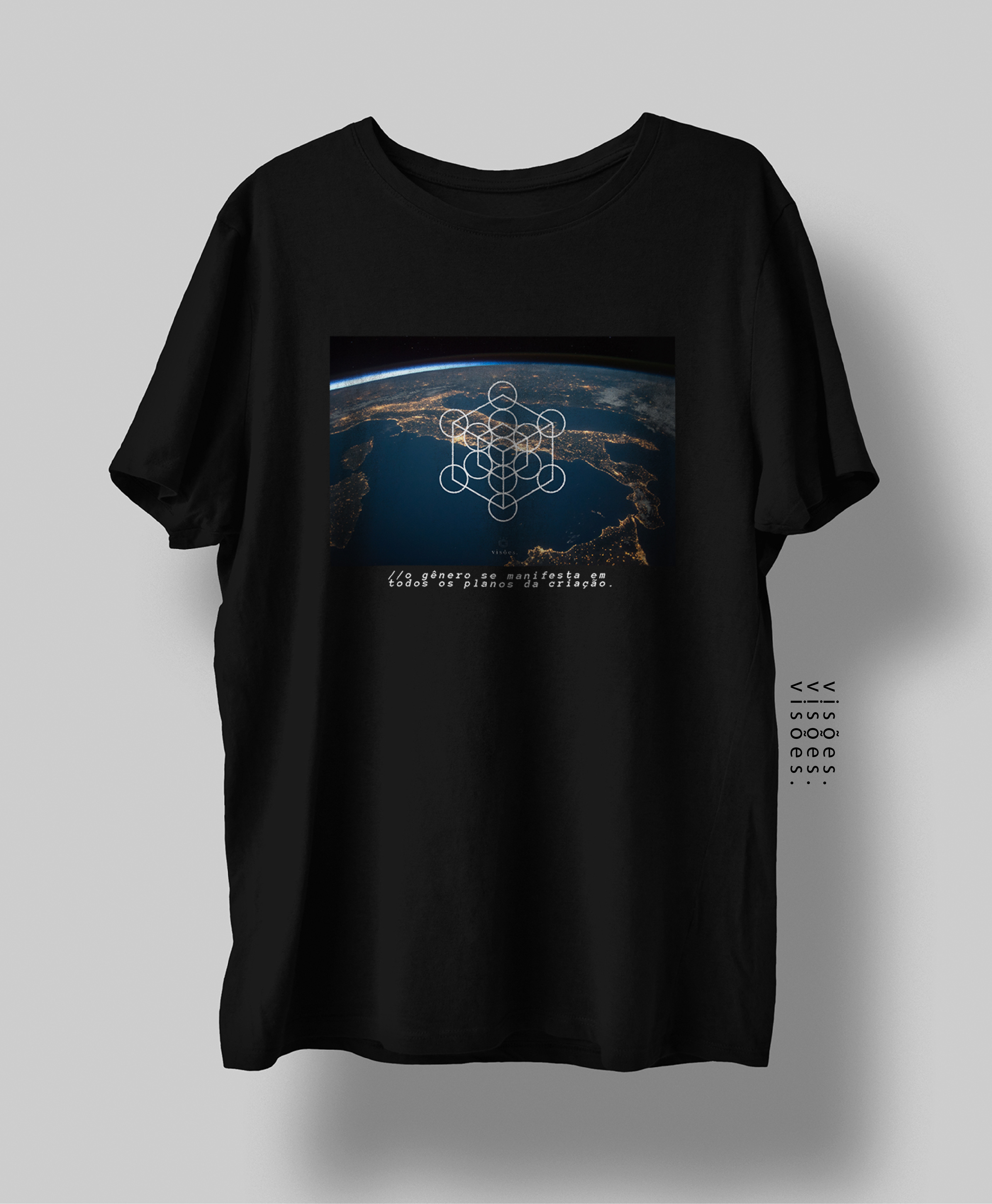 Nome do produto  Camiseta Lei do gênero - 7 Leis herméticas