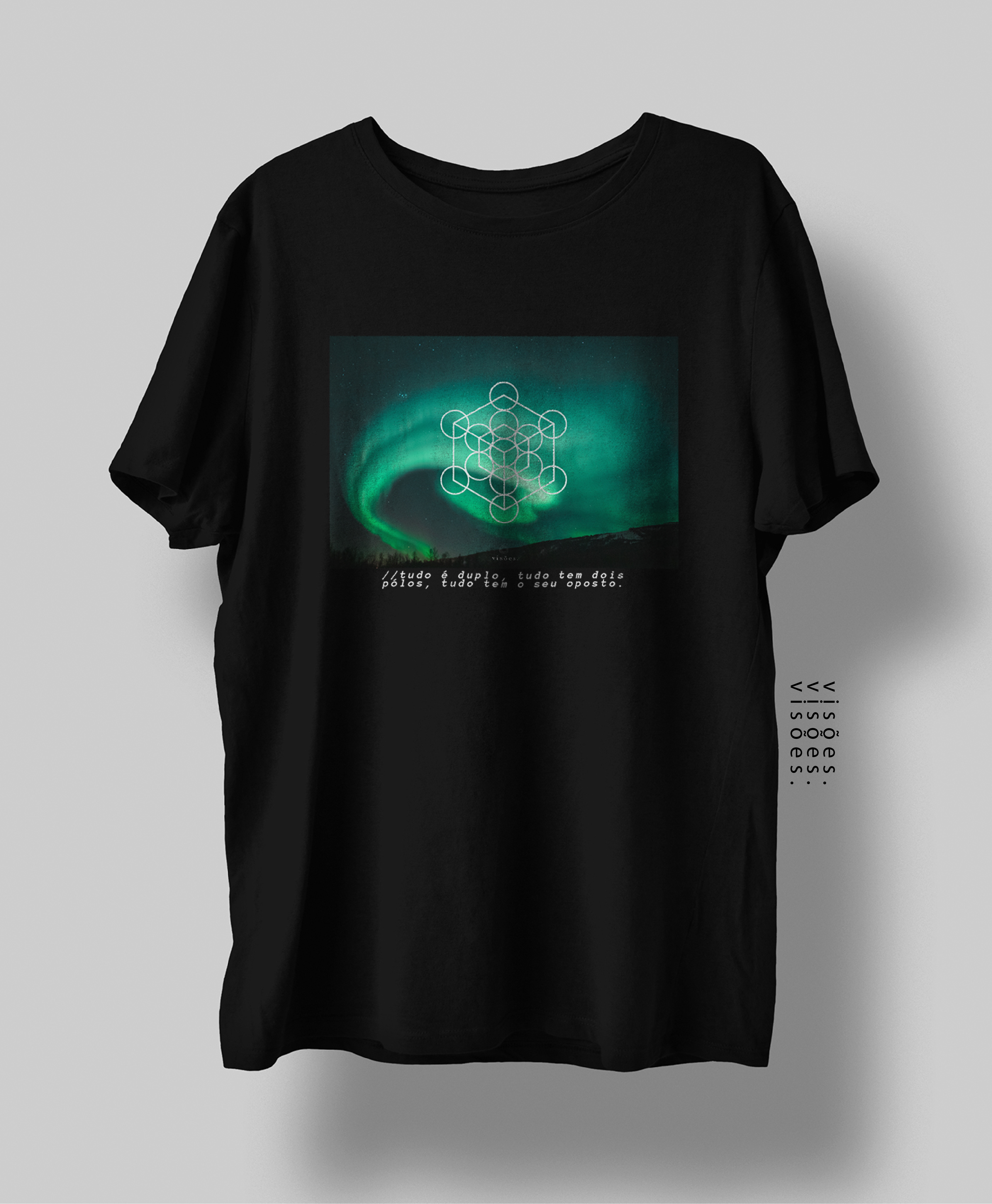 Nome do produto  Camiseta Lei do polaridade - 7 Leis herméticas