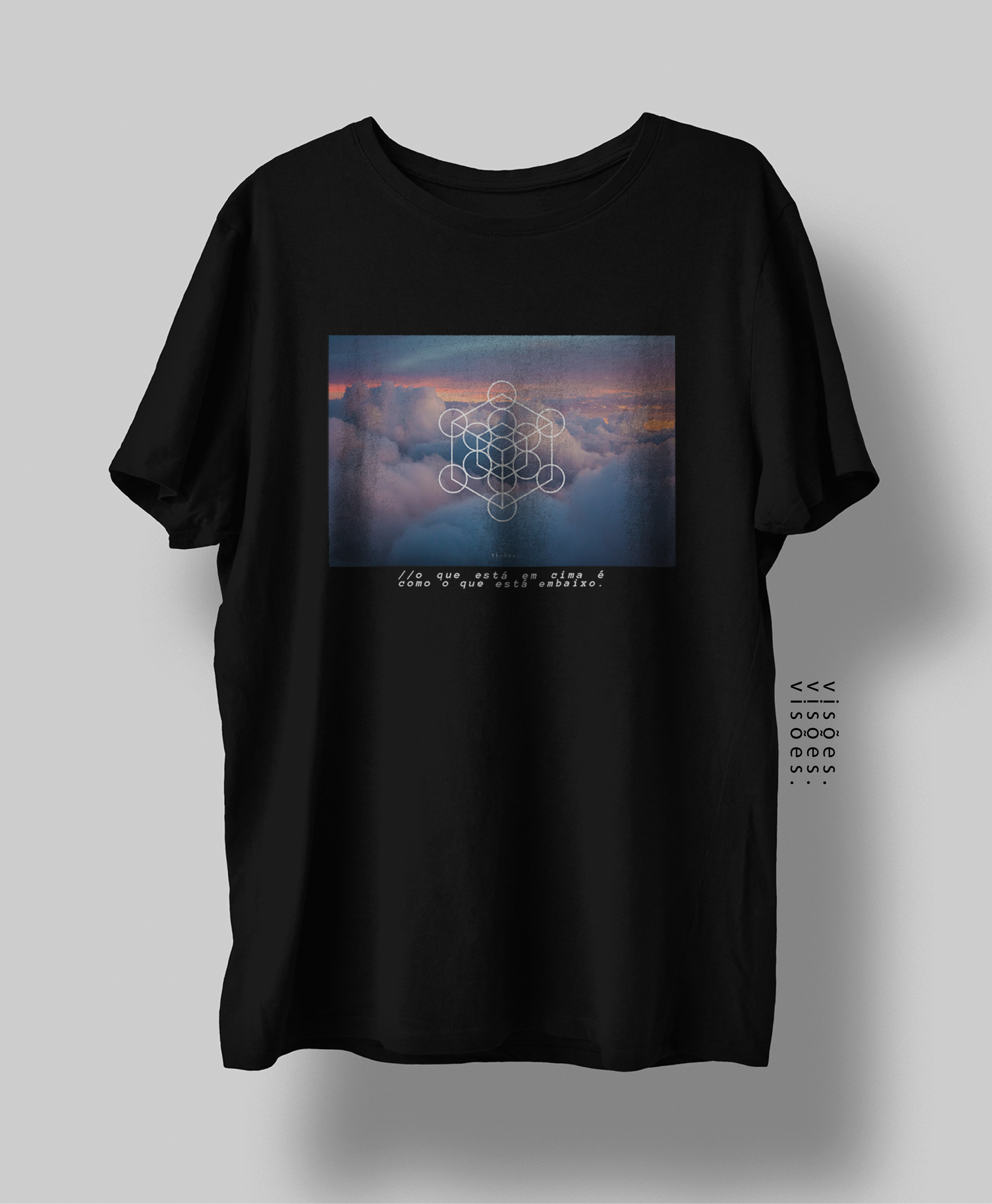 Nome do produto  Camiseta Lei da correspondência - 7 Leis herméticas