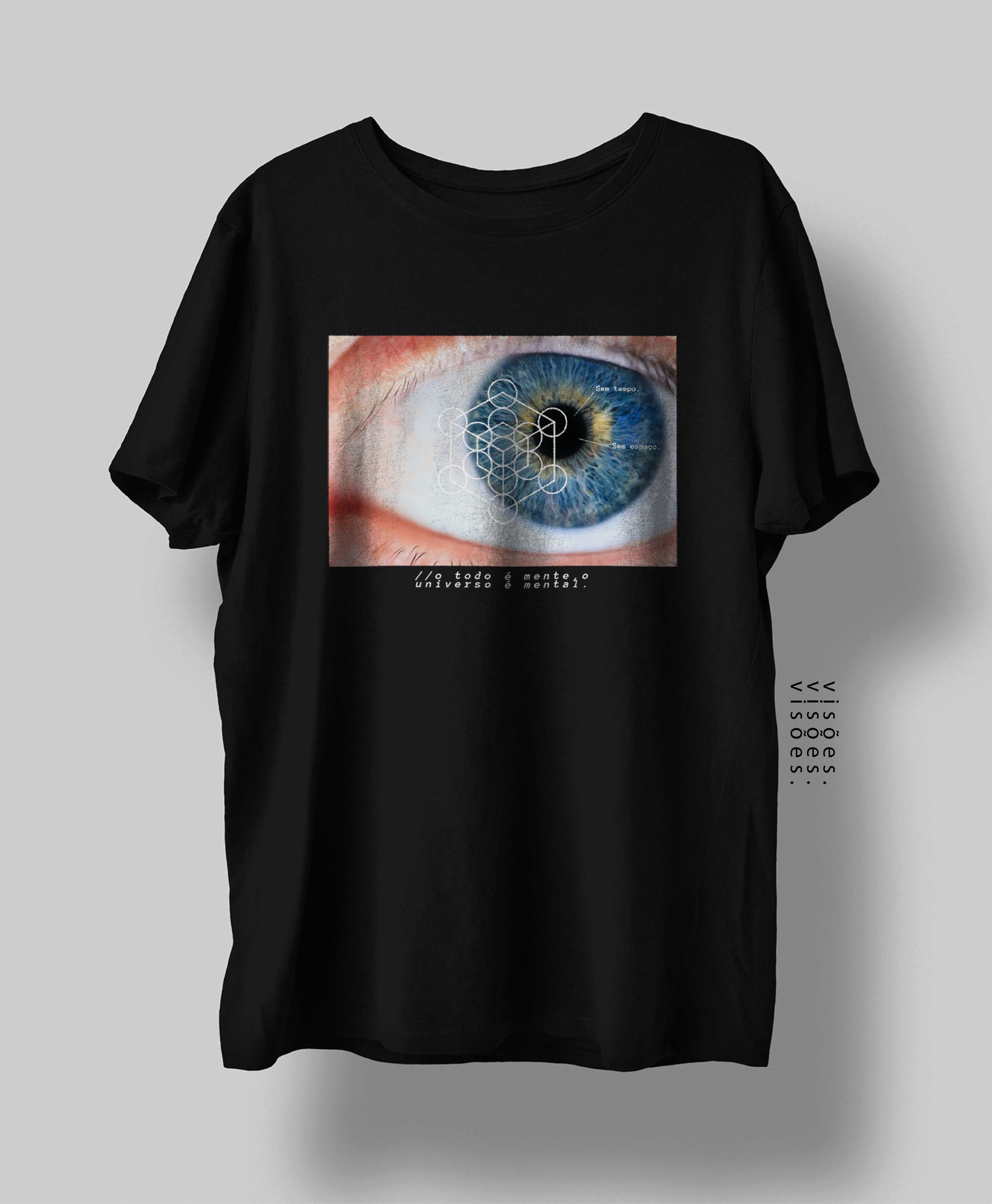 Nome do produto  Camiseta Lei do mentalismo - 7 Leis herméticas