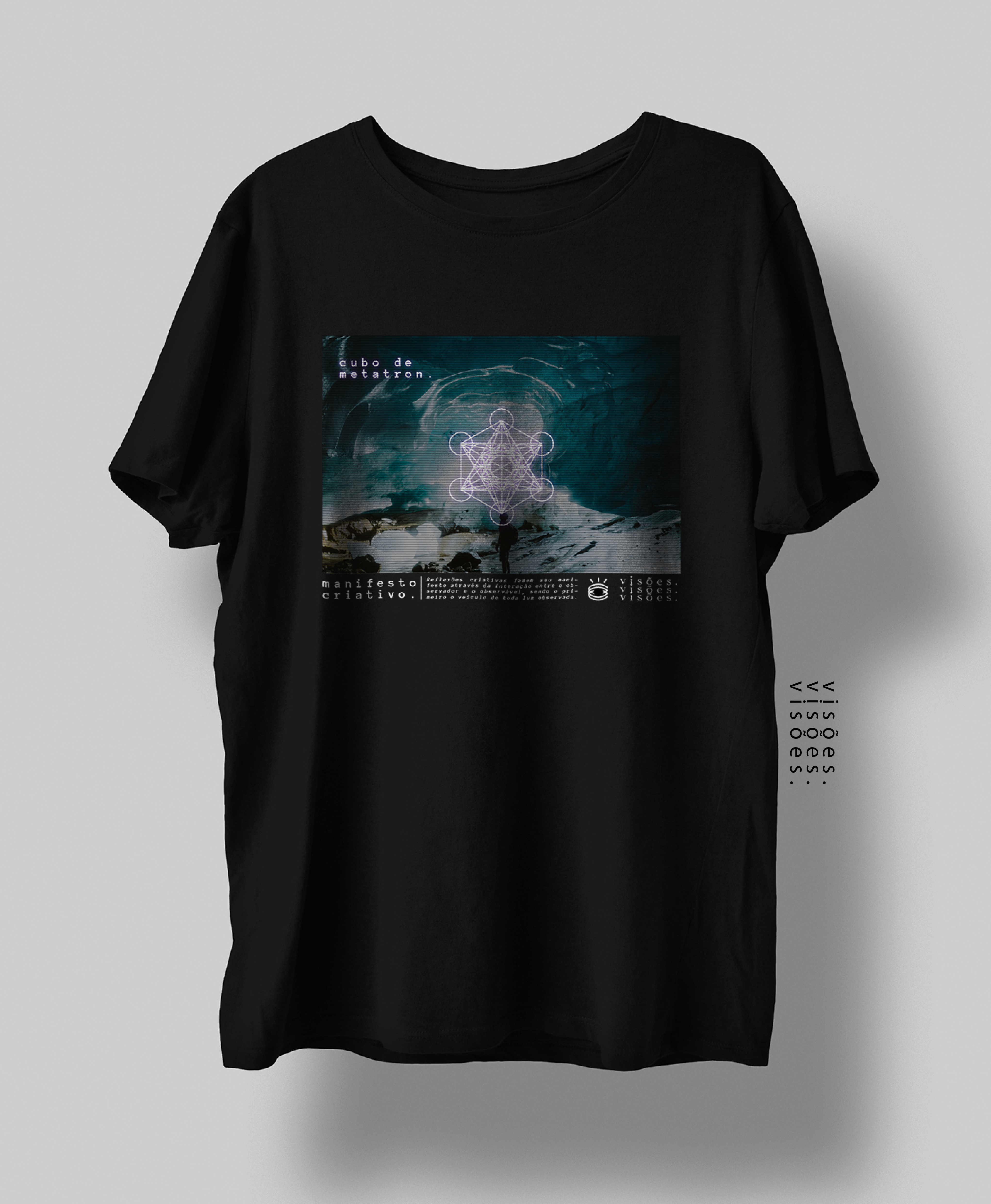 Camiseta cubo de metatron 