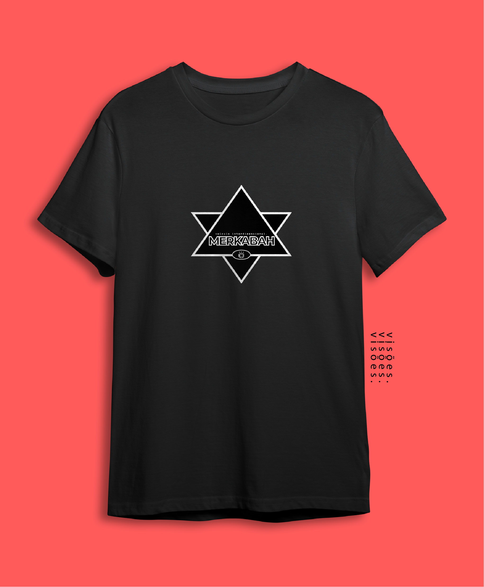 Nome do produto  Camiseta merkabah