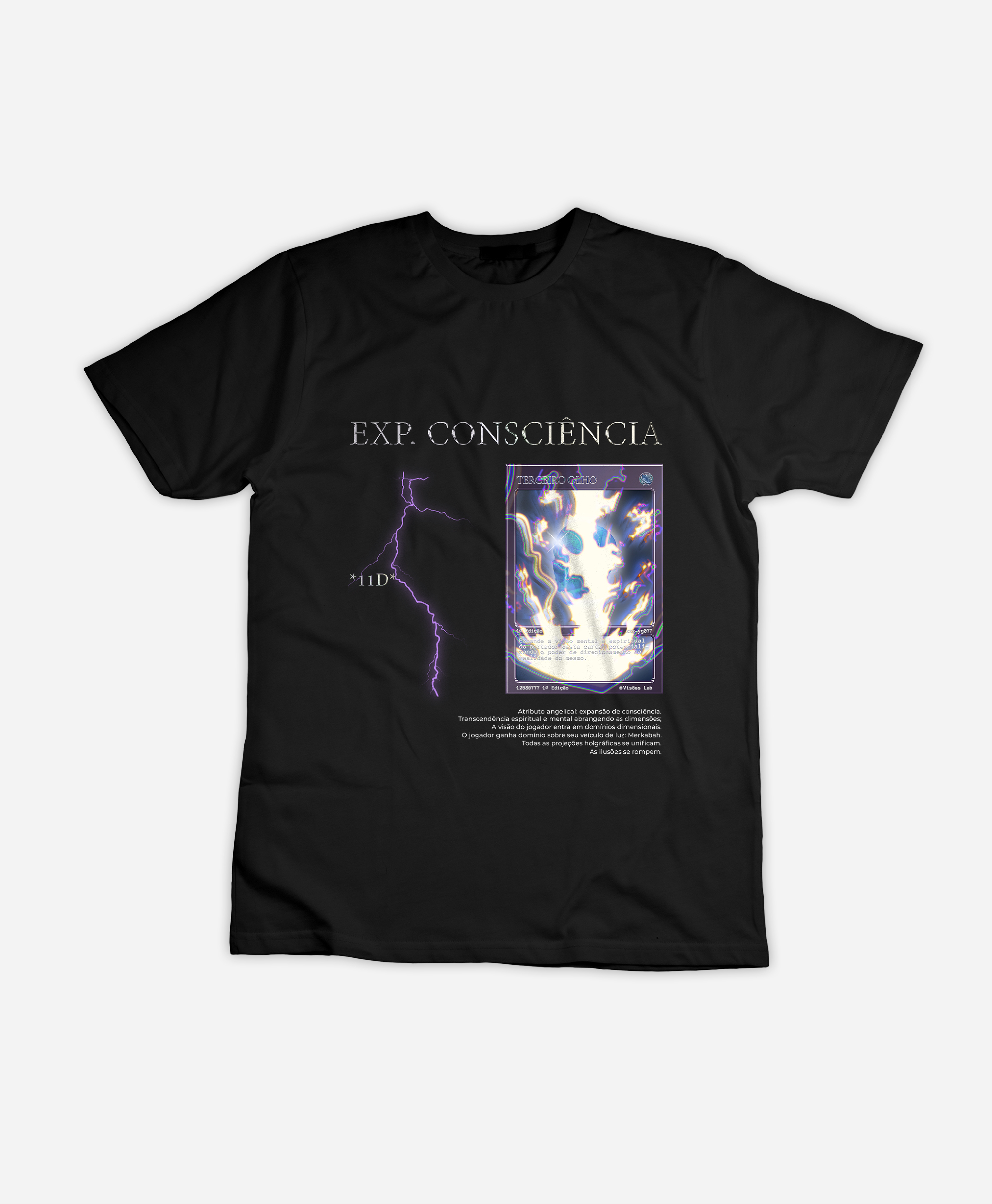 Nome do produto  Camiseta Spell Card Exp. Consciência