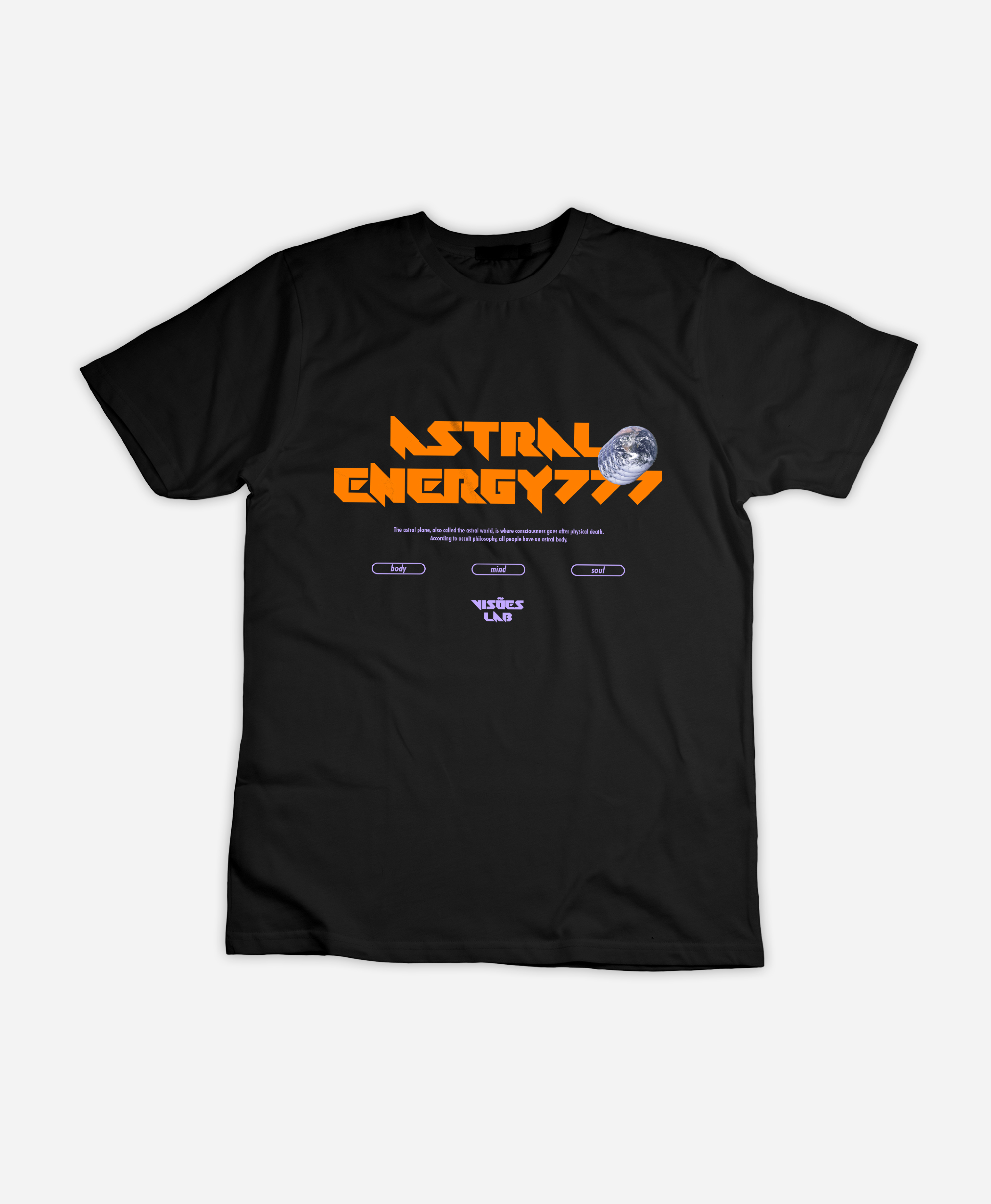 Nome do produto  Camiseta Astral Energy 777