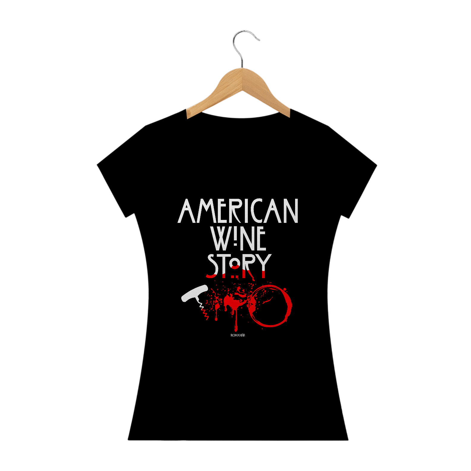 Nome do produto  AMERICAN WINE STORY feminina (preta)