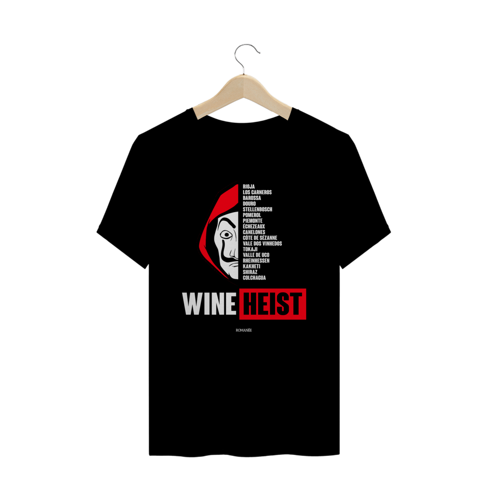 Nome do produto  WINE HEIST (preta)