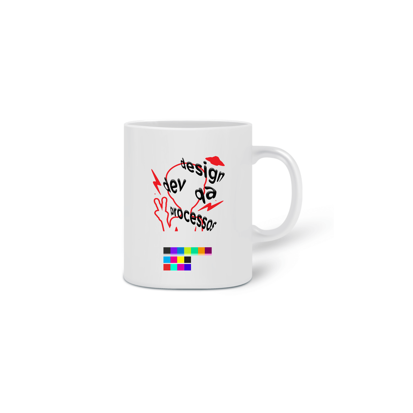 Nome do produto  Caneca Estampa Vermelha