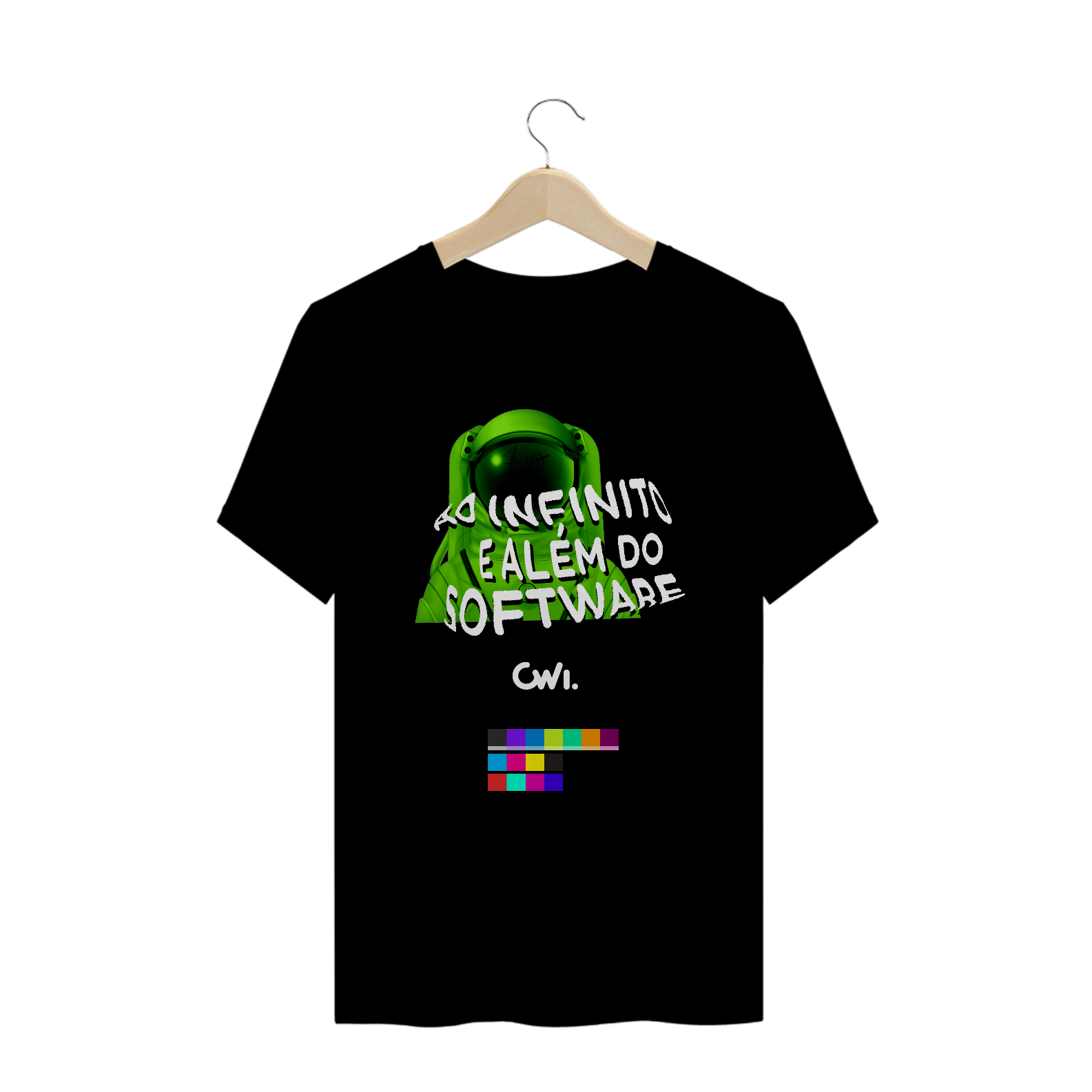 Nome do produto  Camiseta Estampa Verde