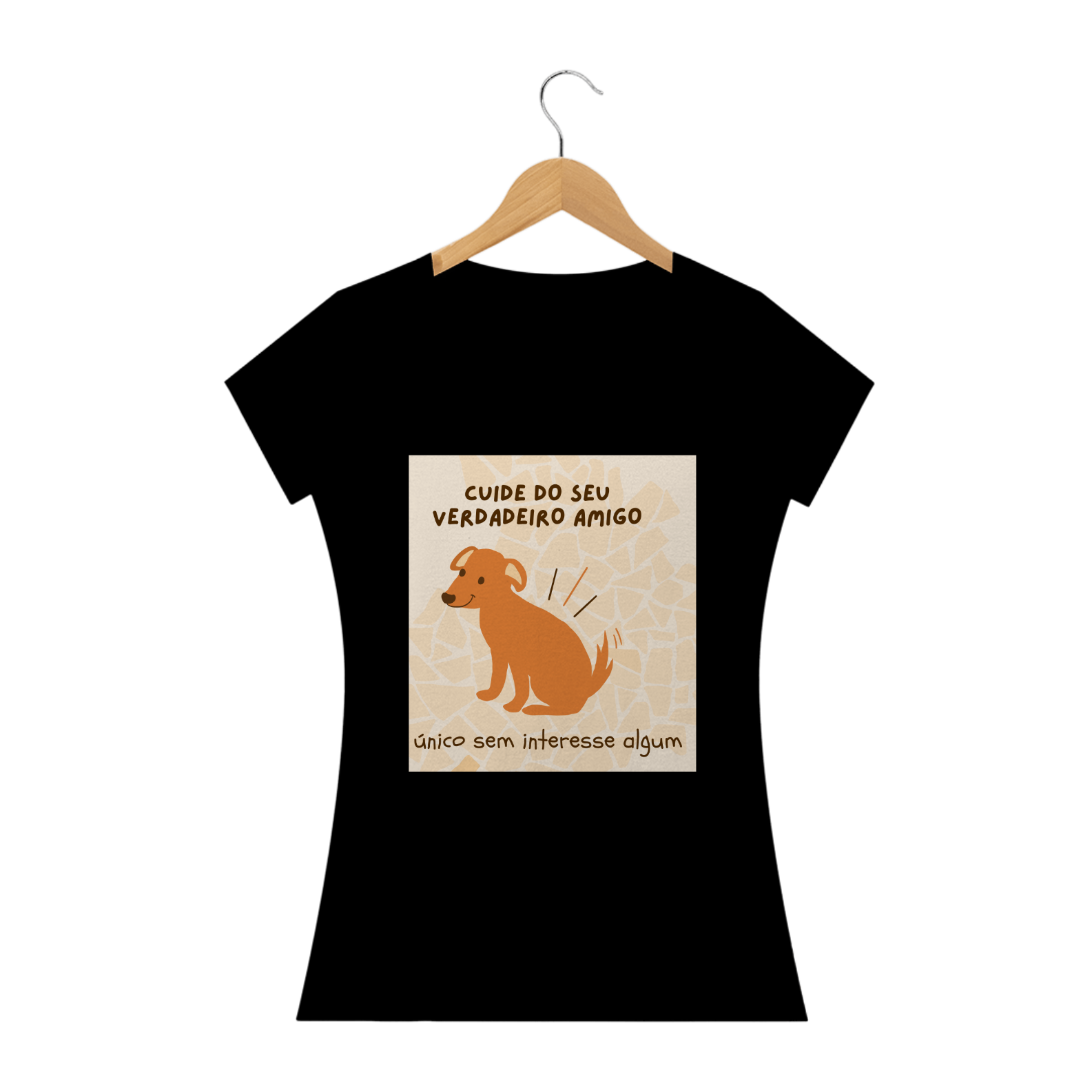 Nome do produto  T-Shirt Feminina Amigo