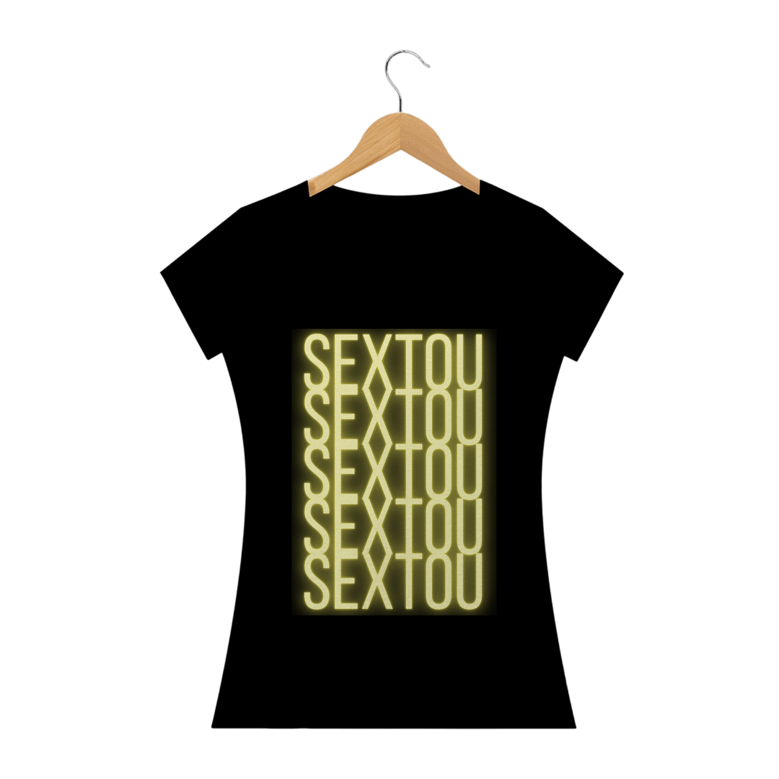 Nome do produto  T-Shirt Feminina Sextou