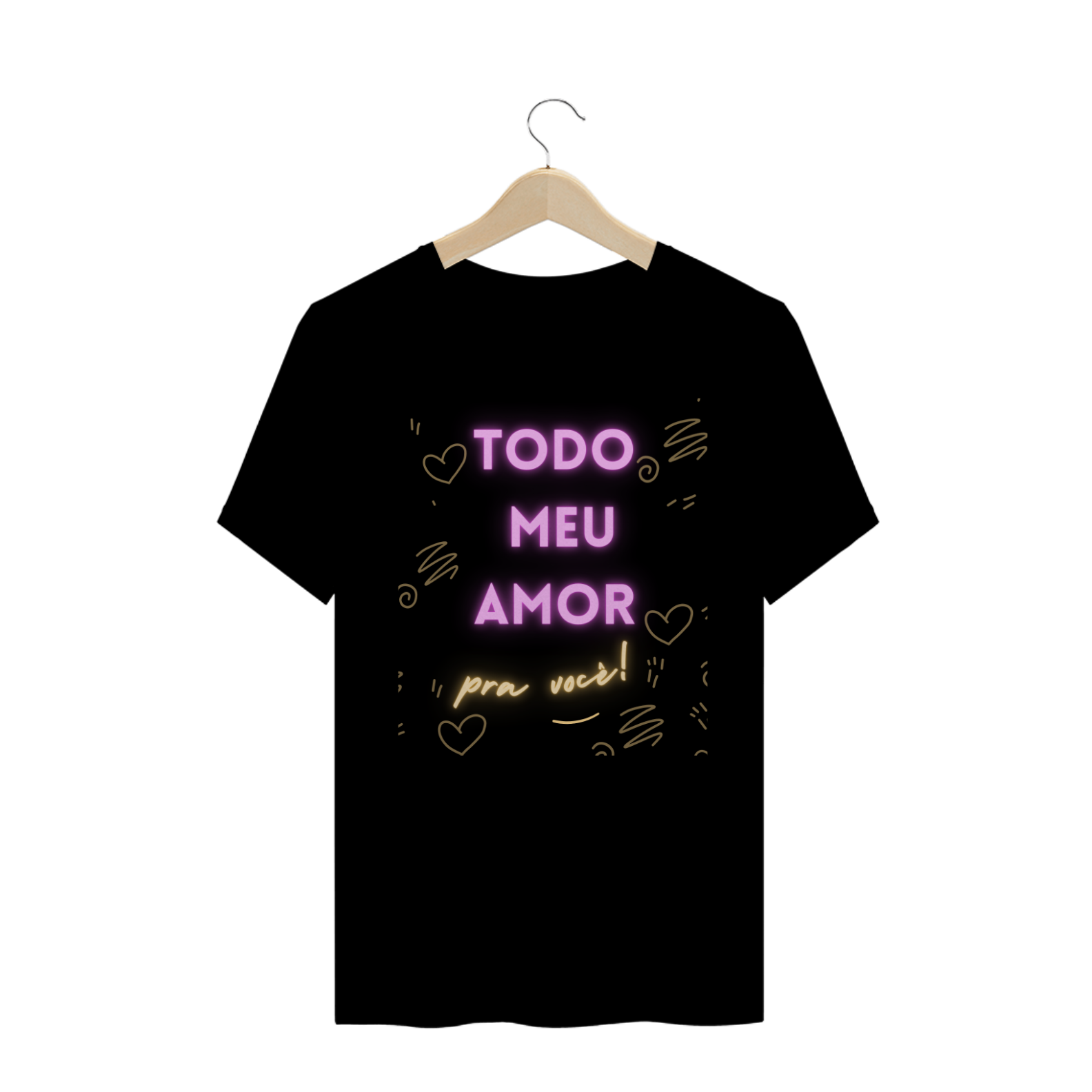 Nome do produto  T-Shirt Masculina Todo Amor