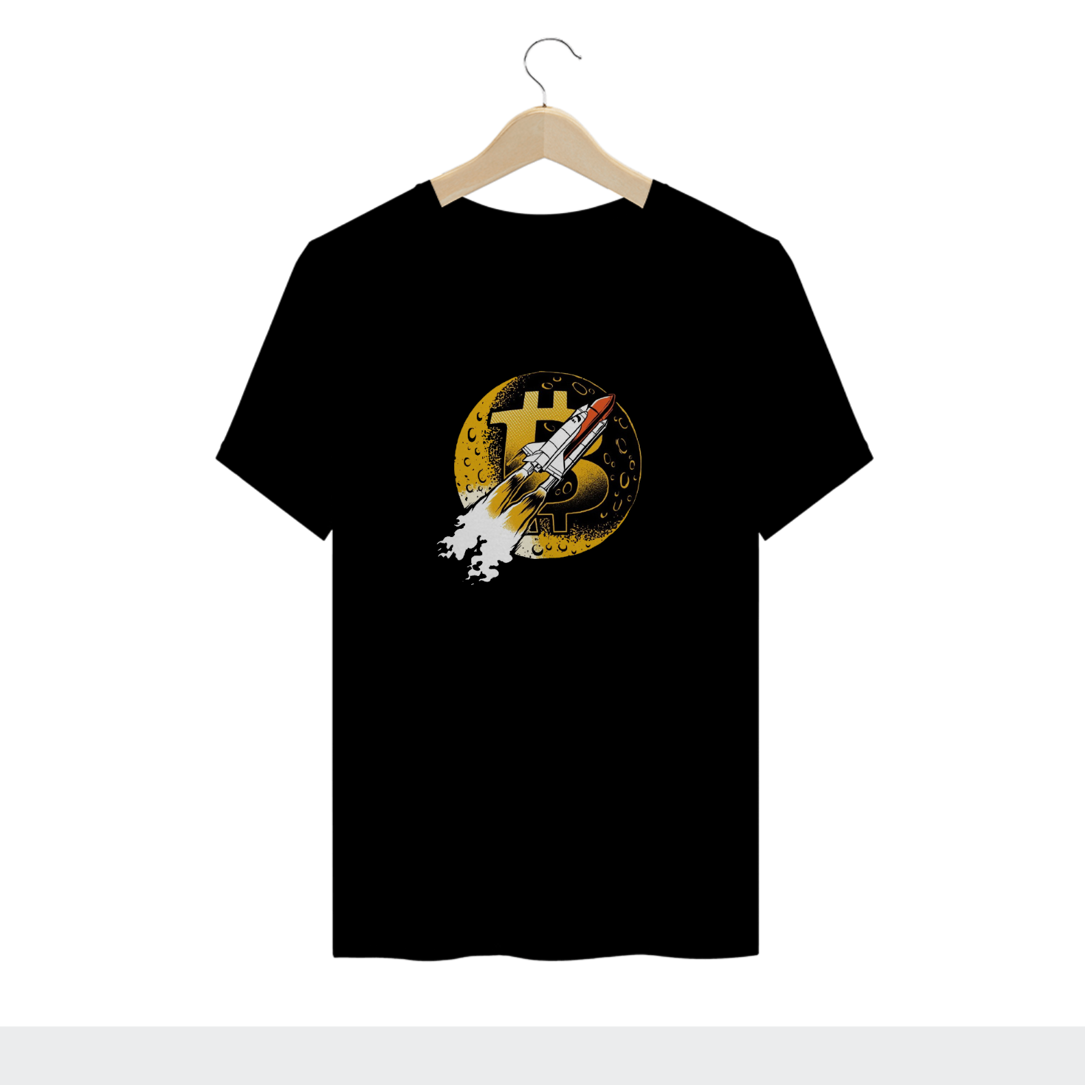 Nome do produto  Camiseta - Bitcoin to the Moon 