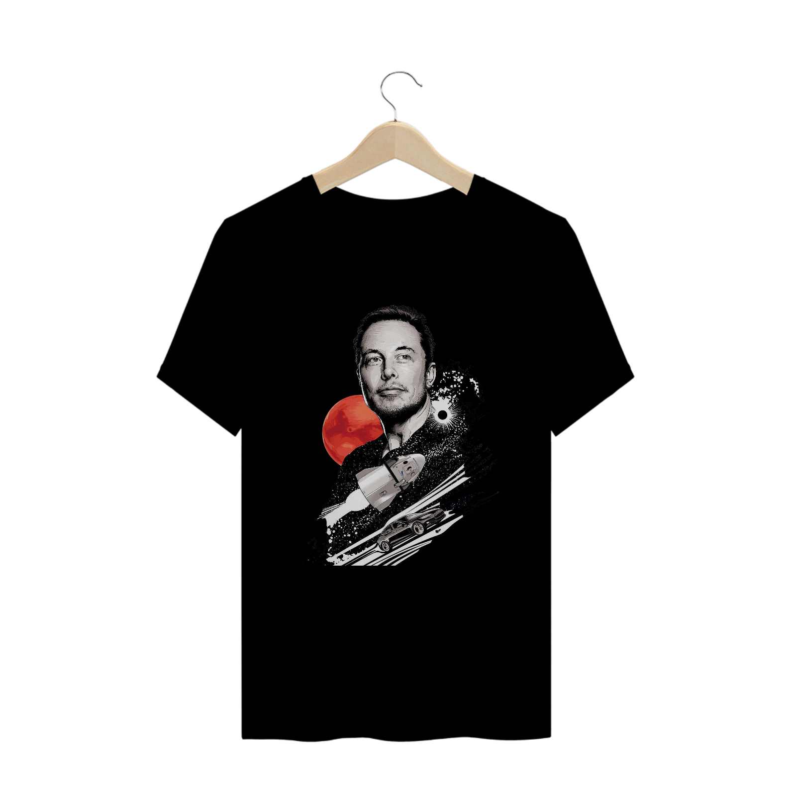 Nome do produto  Camiseta - Elon Musk 