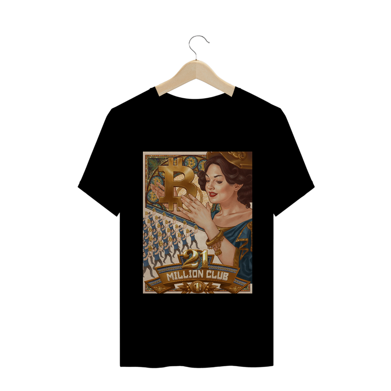 Nome do produto  Camiseta - Bitcoin Million Club