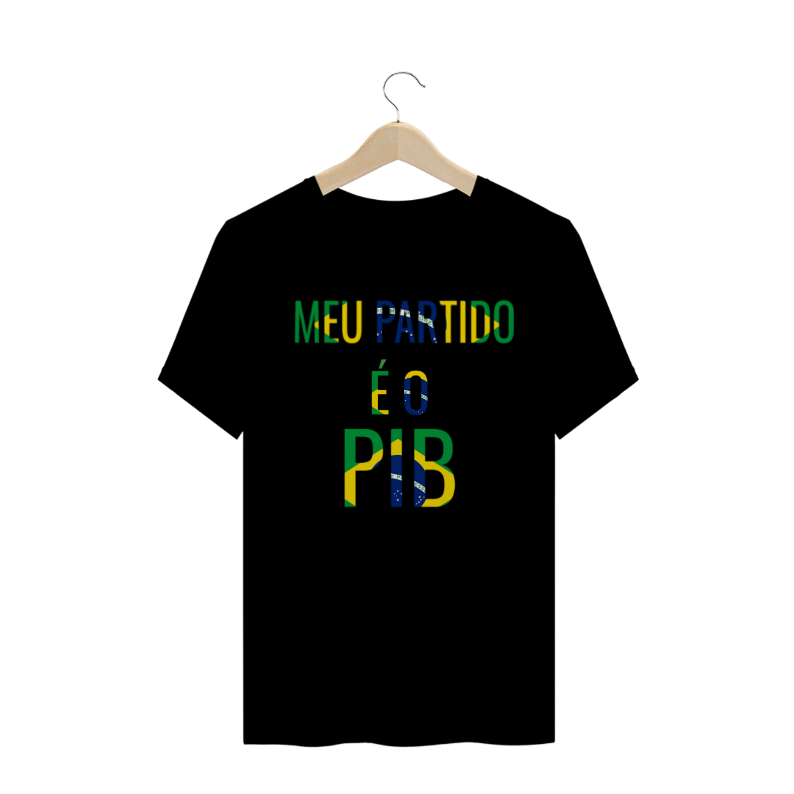 Nome do produto  Camiseta - Meu Partido é o PIB 