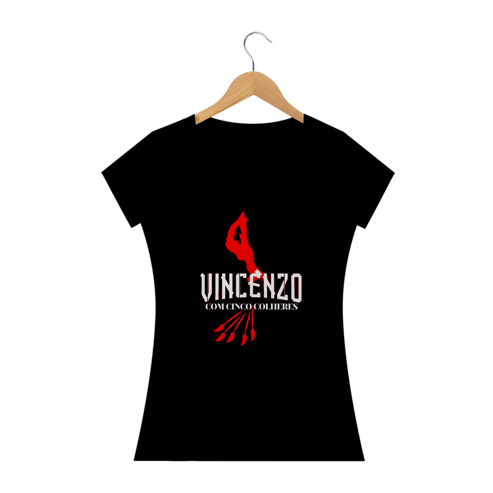 Camiseta Vincenzo Com Cinco Colheres
