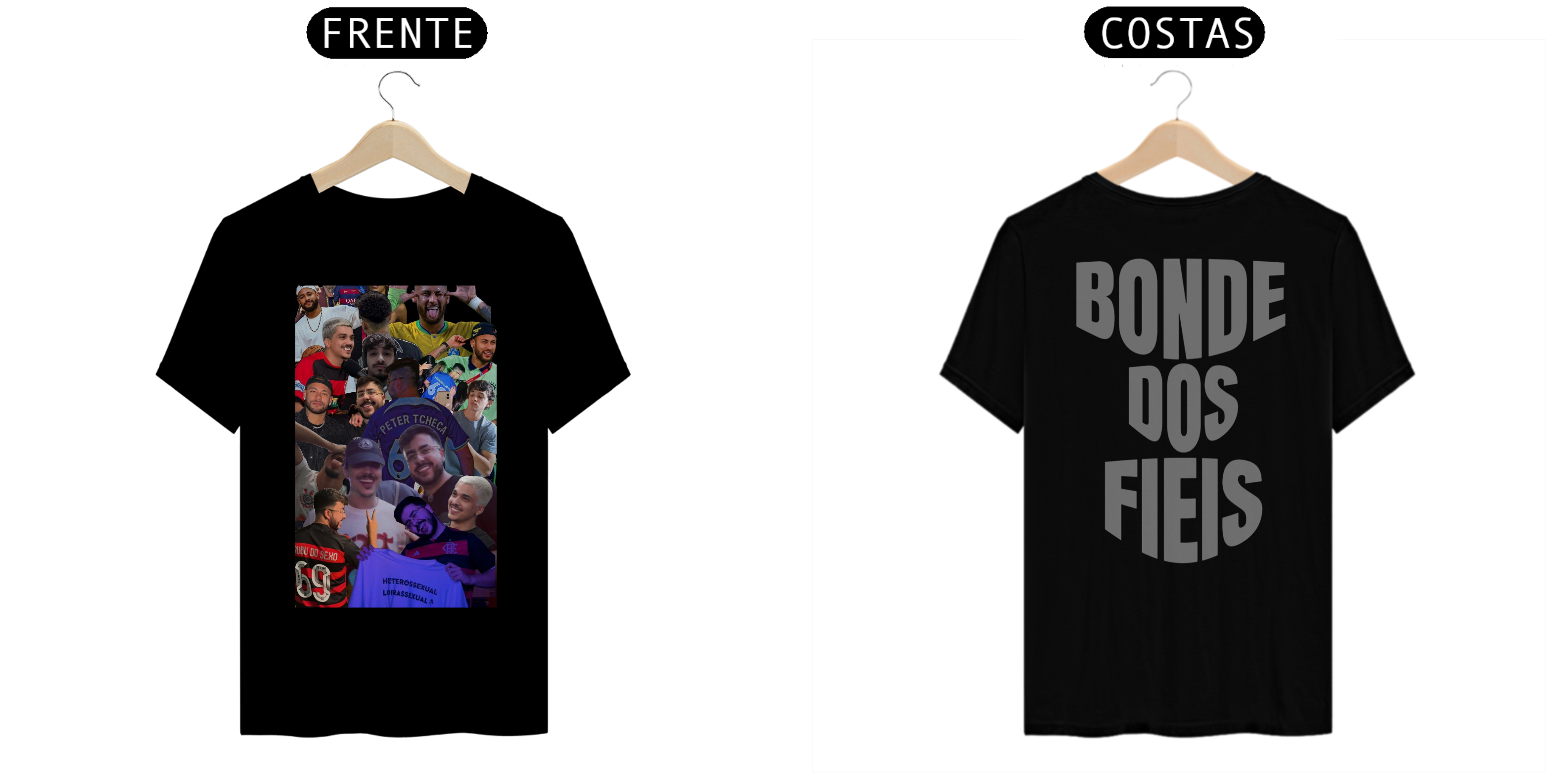 Nome do produto: CAMISA BONDE DOS FIEIS
