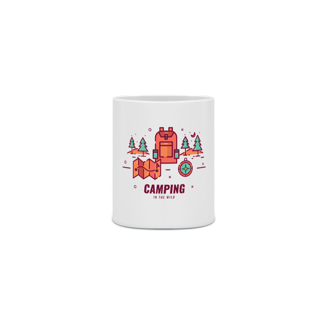 Caneca - acampar na natureza