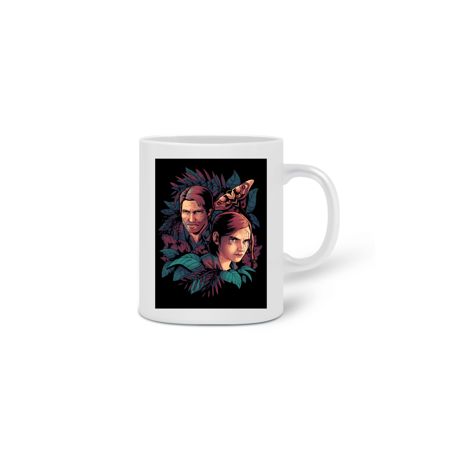 Nome do produto  Ellie e Joel - The Last of Us - Caneca