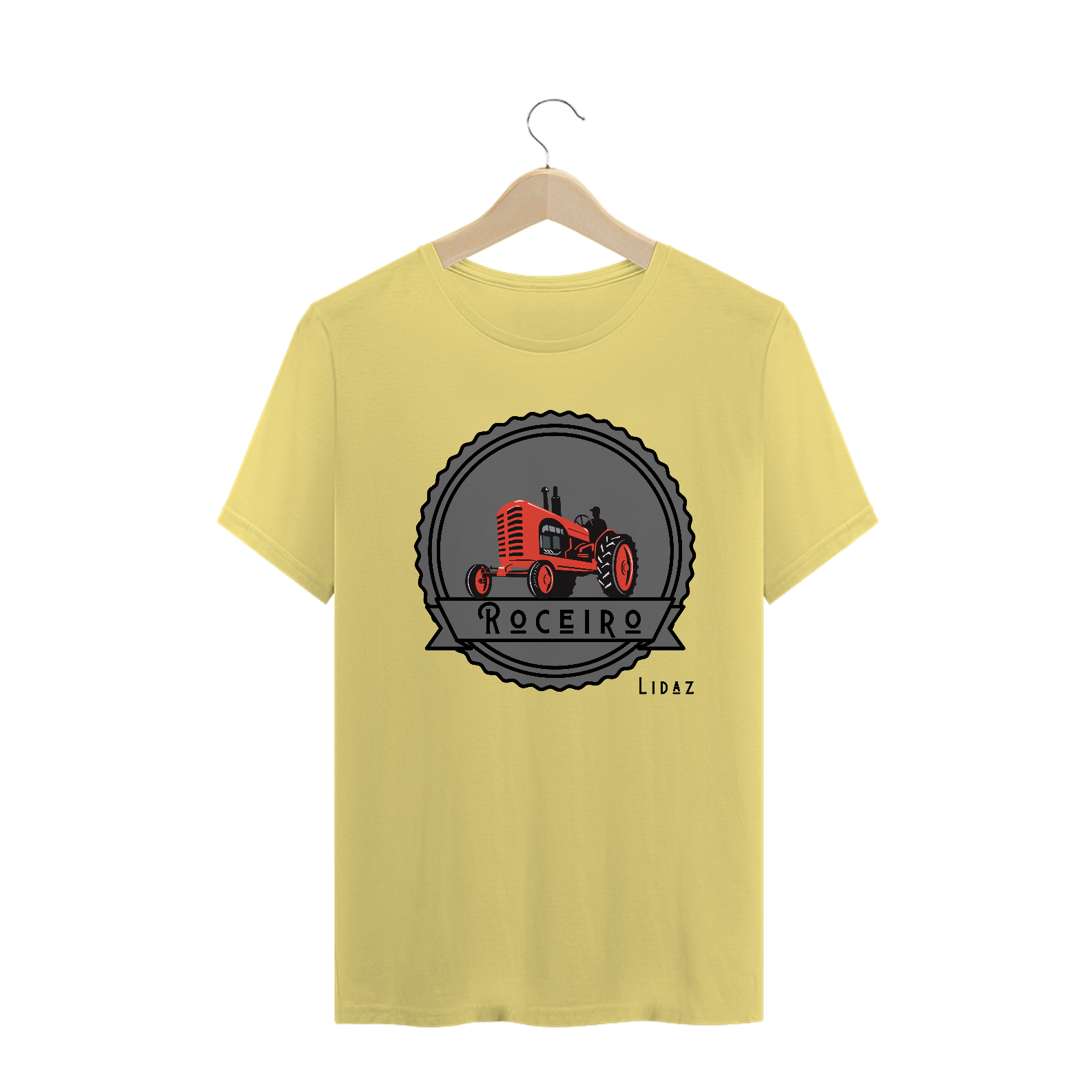 Camiseta masculina estonada ROCEIRO