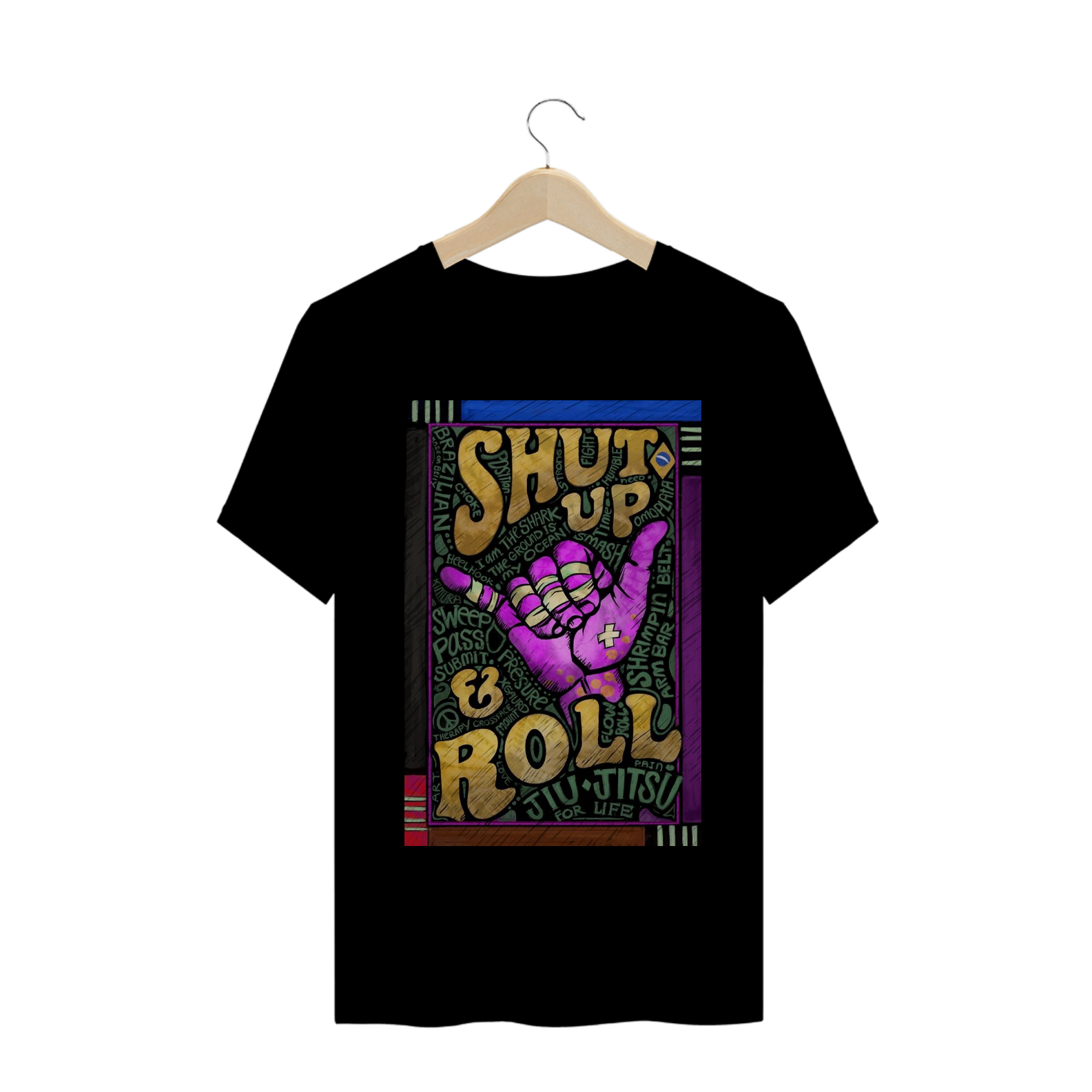 Nome do produto  Camisa HANGLOOSE BJJ