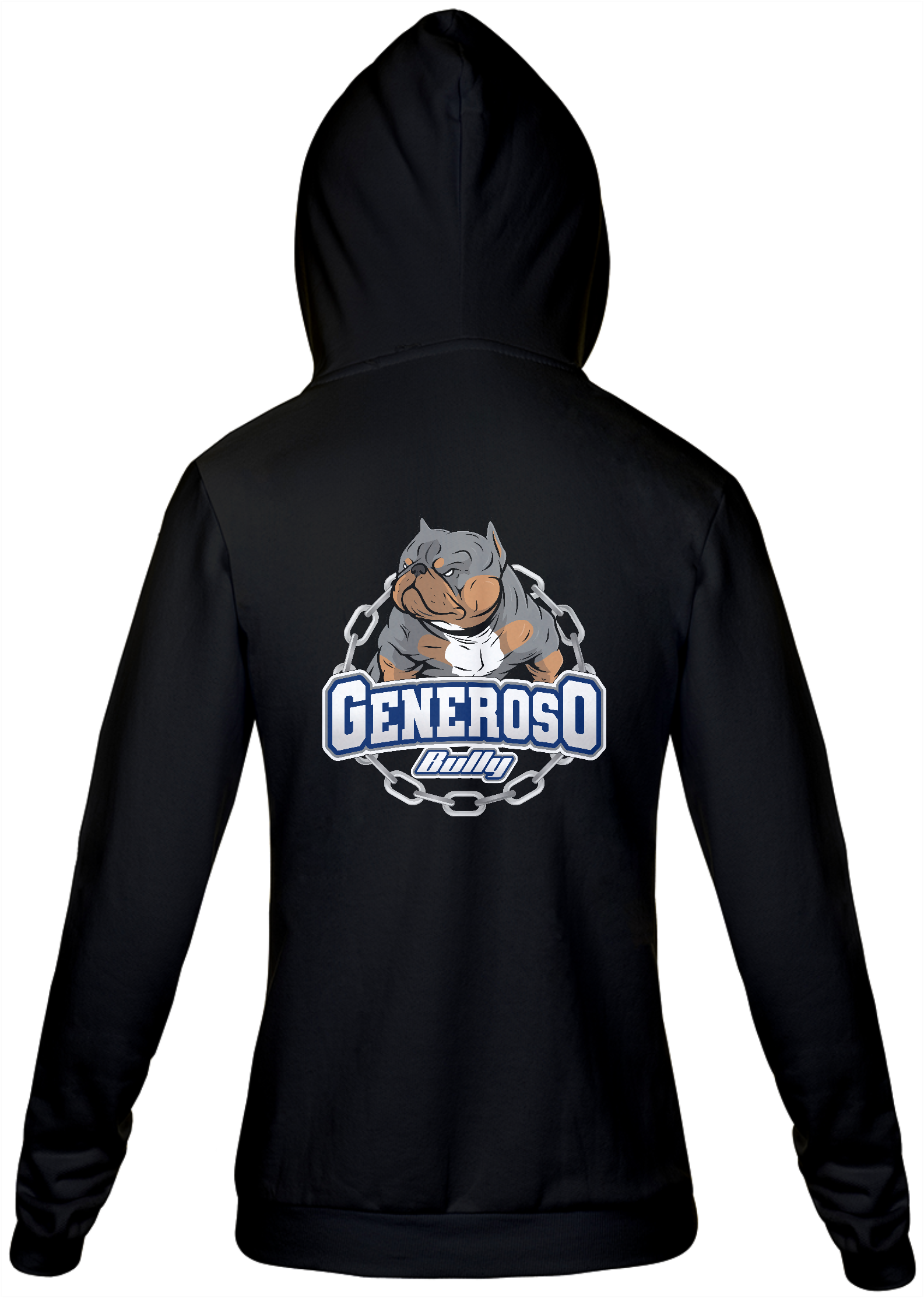 Nome do produto: GENEROSO BULLY MOLETOM C/ CAPUZ