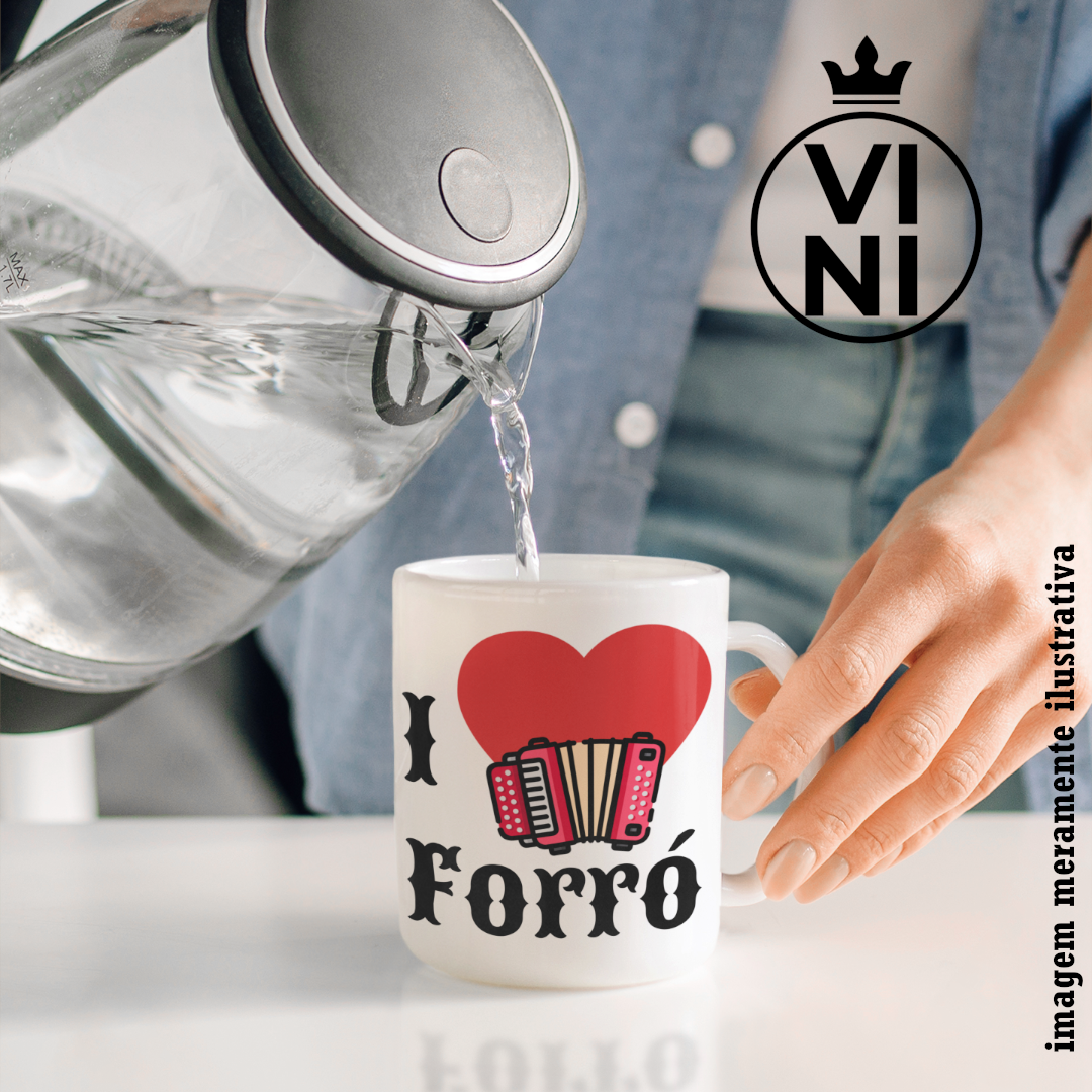 I Love Forró - Caneca