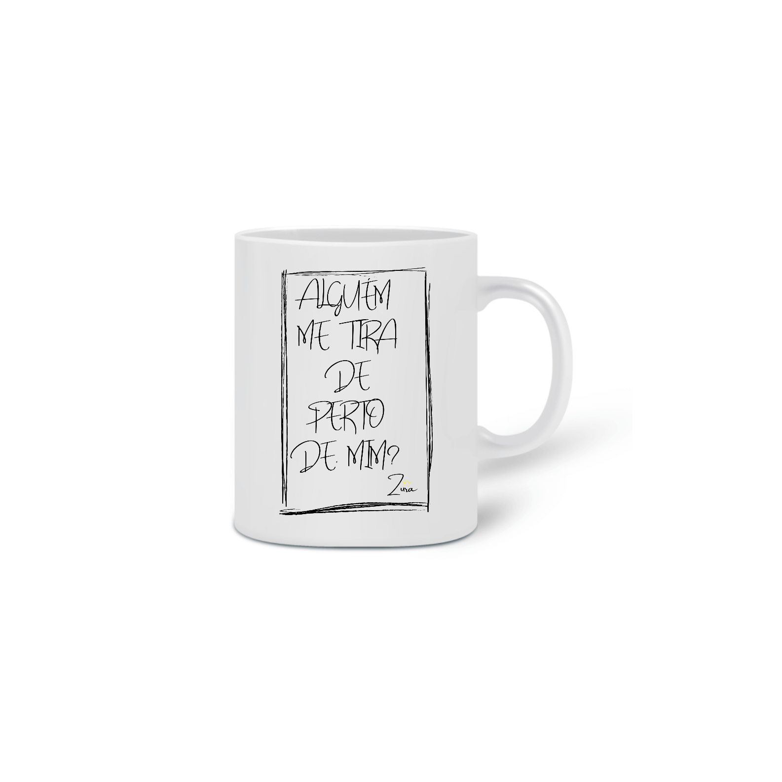 Caneca Zura Frases