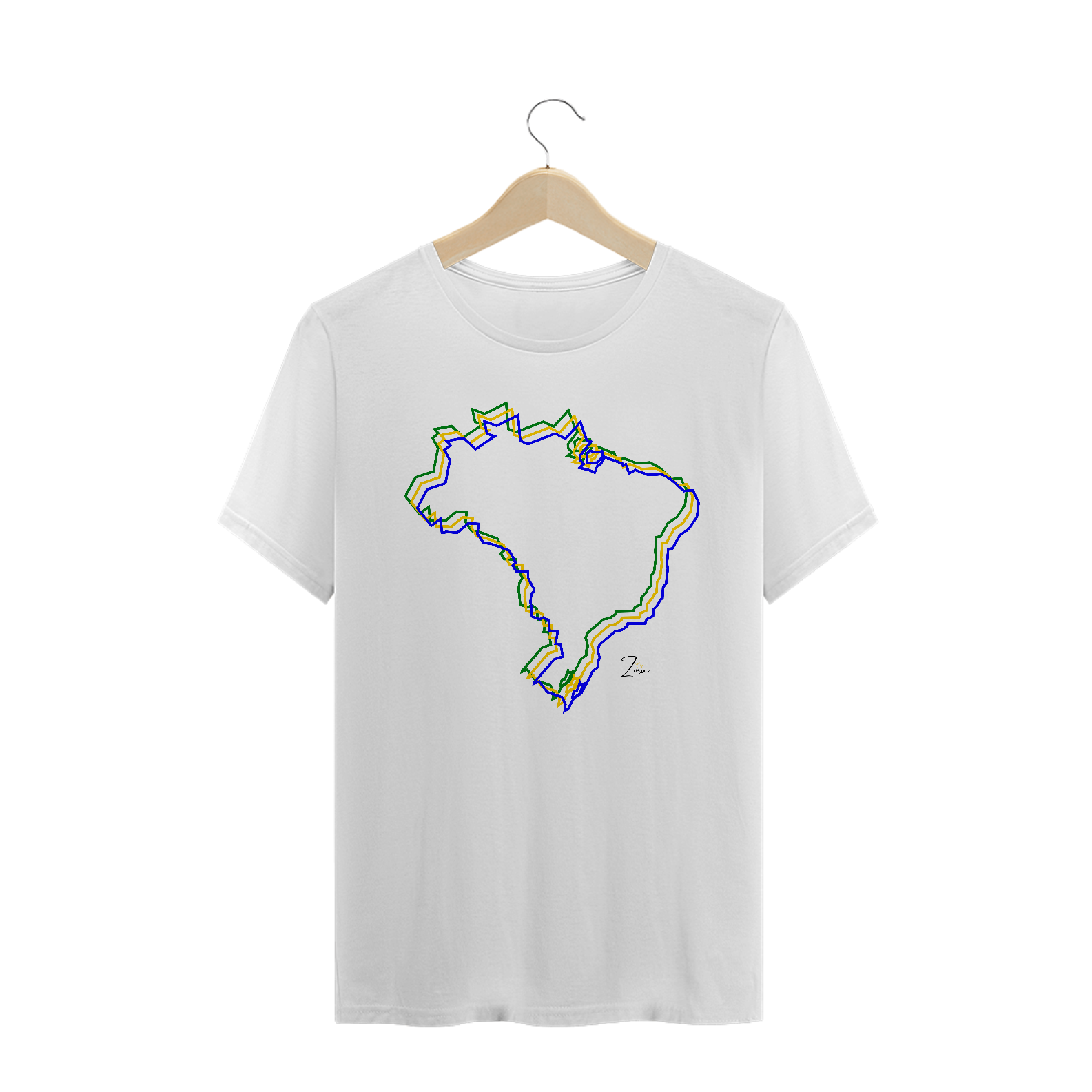 Camiseta T-Shirt Zura Brasil