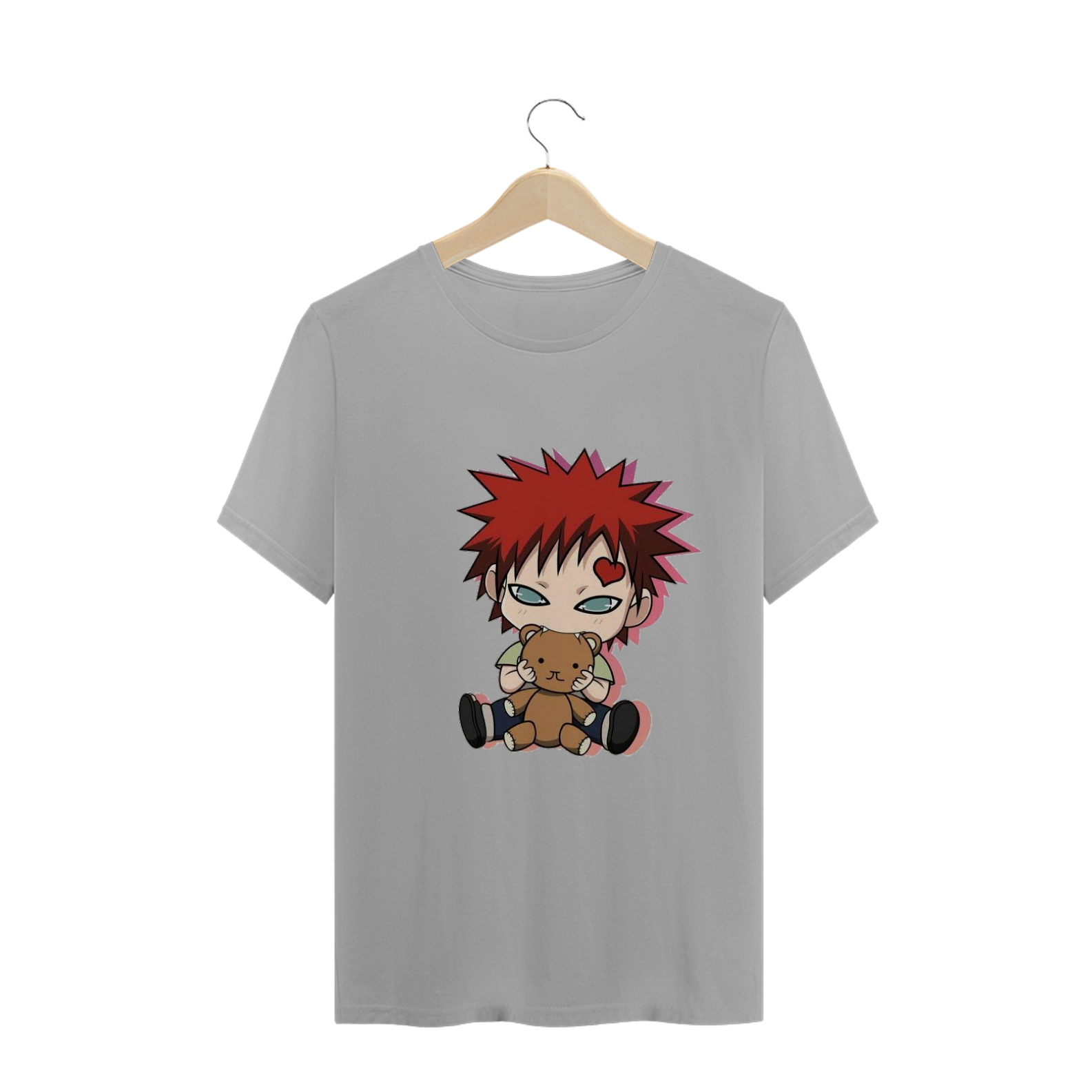 Nome do produto  Camisa Gaara chibi