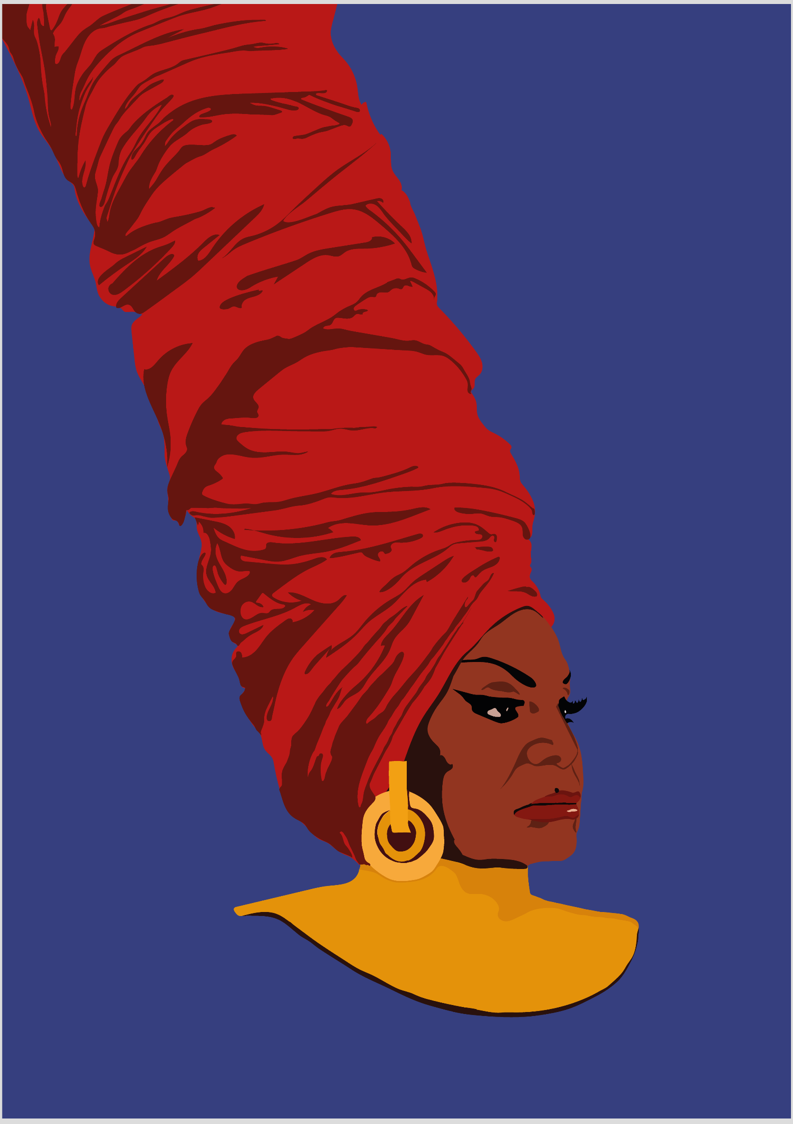 Nome do produto  Poster Elza Soares