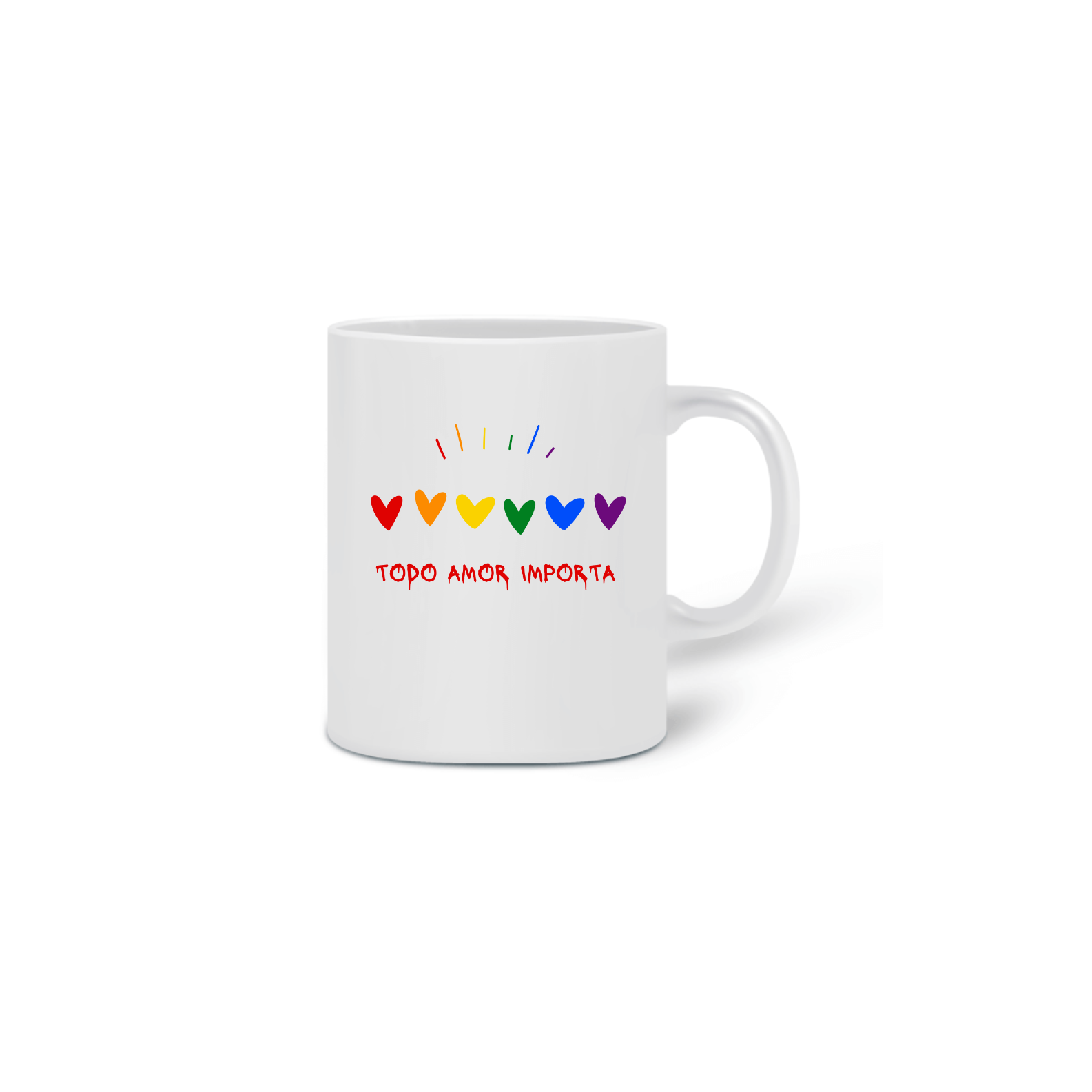 Nome do produto  Caneca - Todo Amor Importa