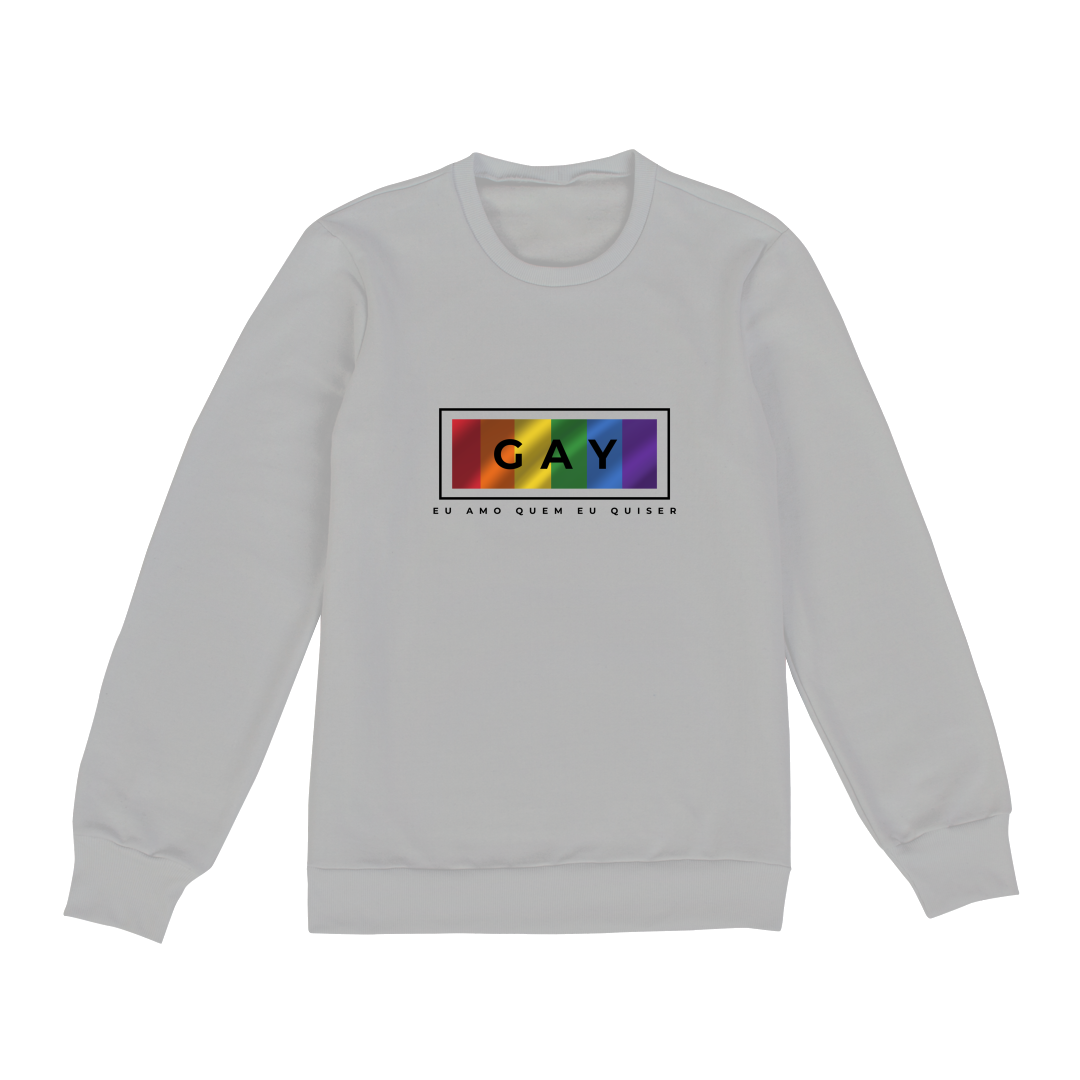 Nome do produto  Moletom - AMOR