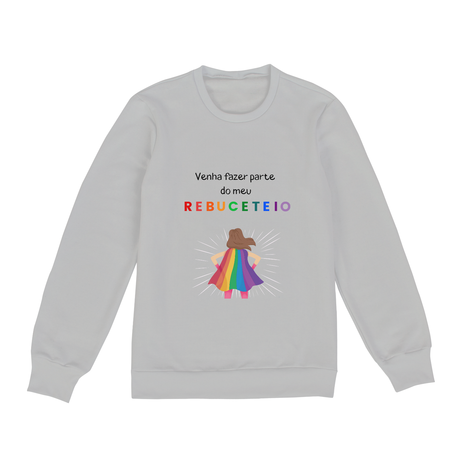 Nome do produto  Moletom - REBUCETEIO