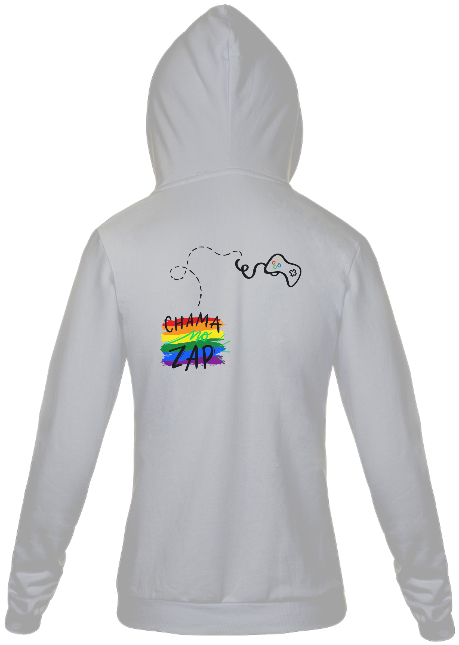 Nome do produto  Moletom - Chama no ZAP