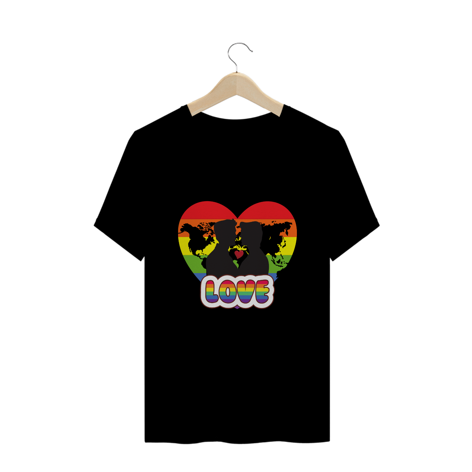 Nome do produto: CAMISA - LOVE GAY