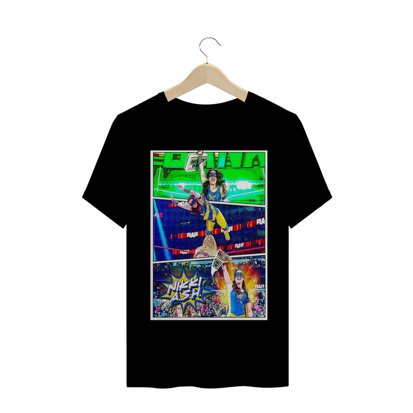 Camiseta WWE: Nikki A.S.H 