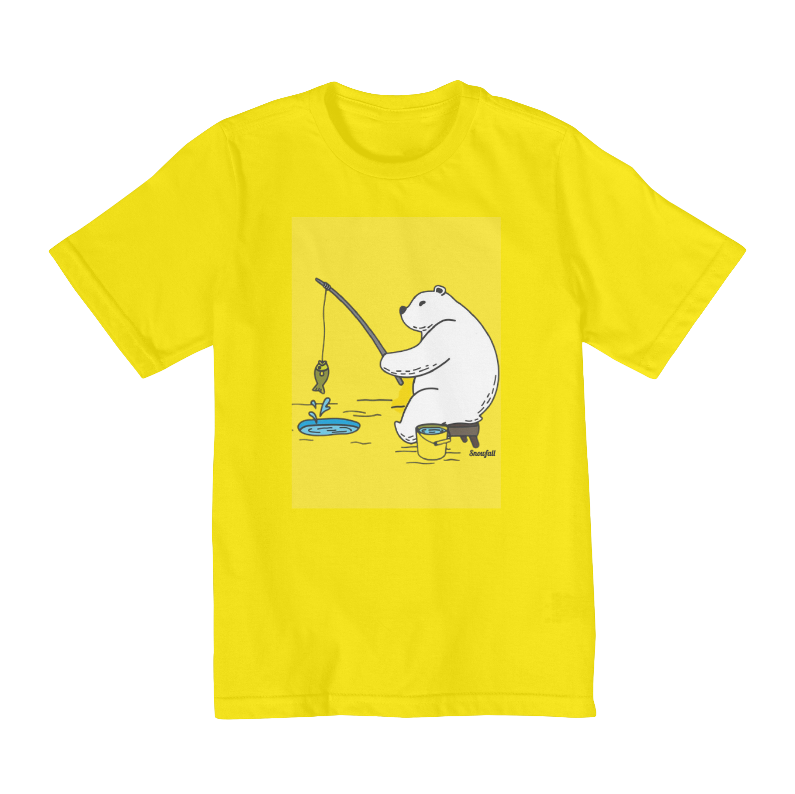 Nome do produto  Camisa Pescaria Polar - SnowFall (Juvenil)