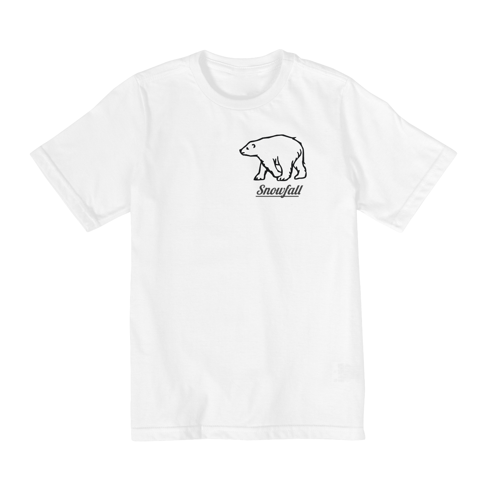 Nome do produto  Camisa Urso Polar - SnowFall (Juvenil)