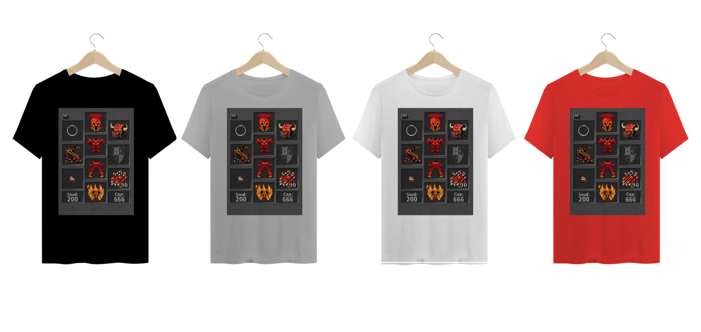 Nome do produto  Camiseta Paladin Demon Set