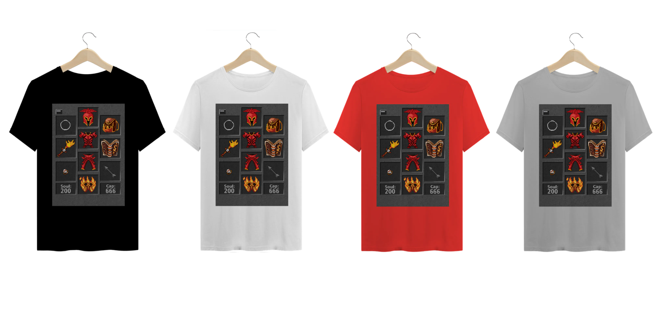 Nome do produto  Camiseta Sorcerer Demon Set