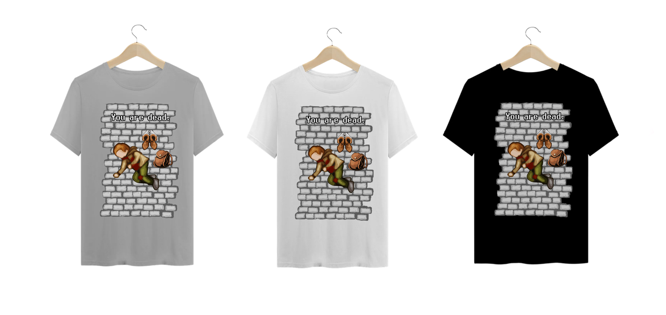 Nome do produto  Camiseta You are Dead