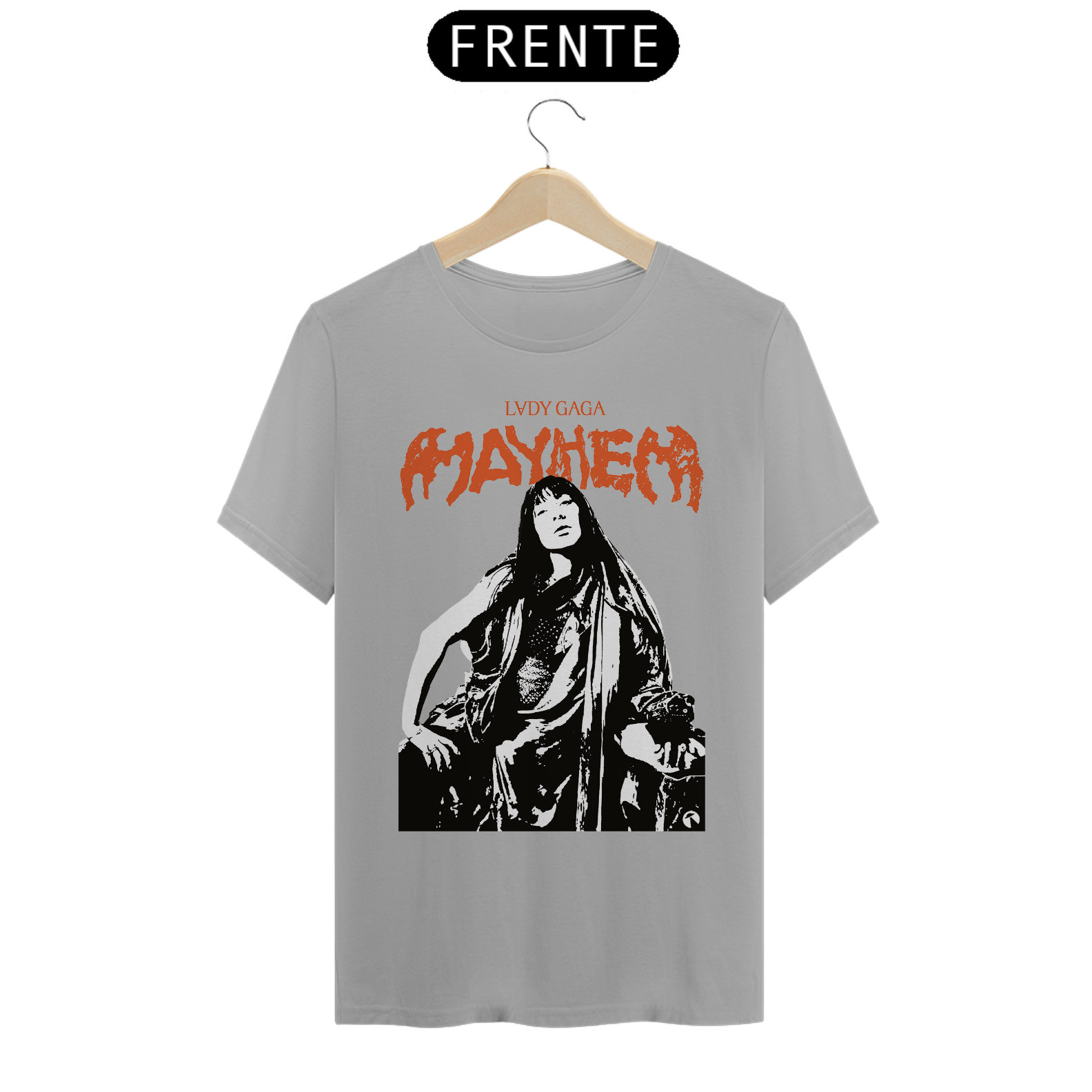 T-Shirt Classic Mayhem - Lady Gaga em Flutuante