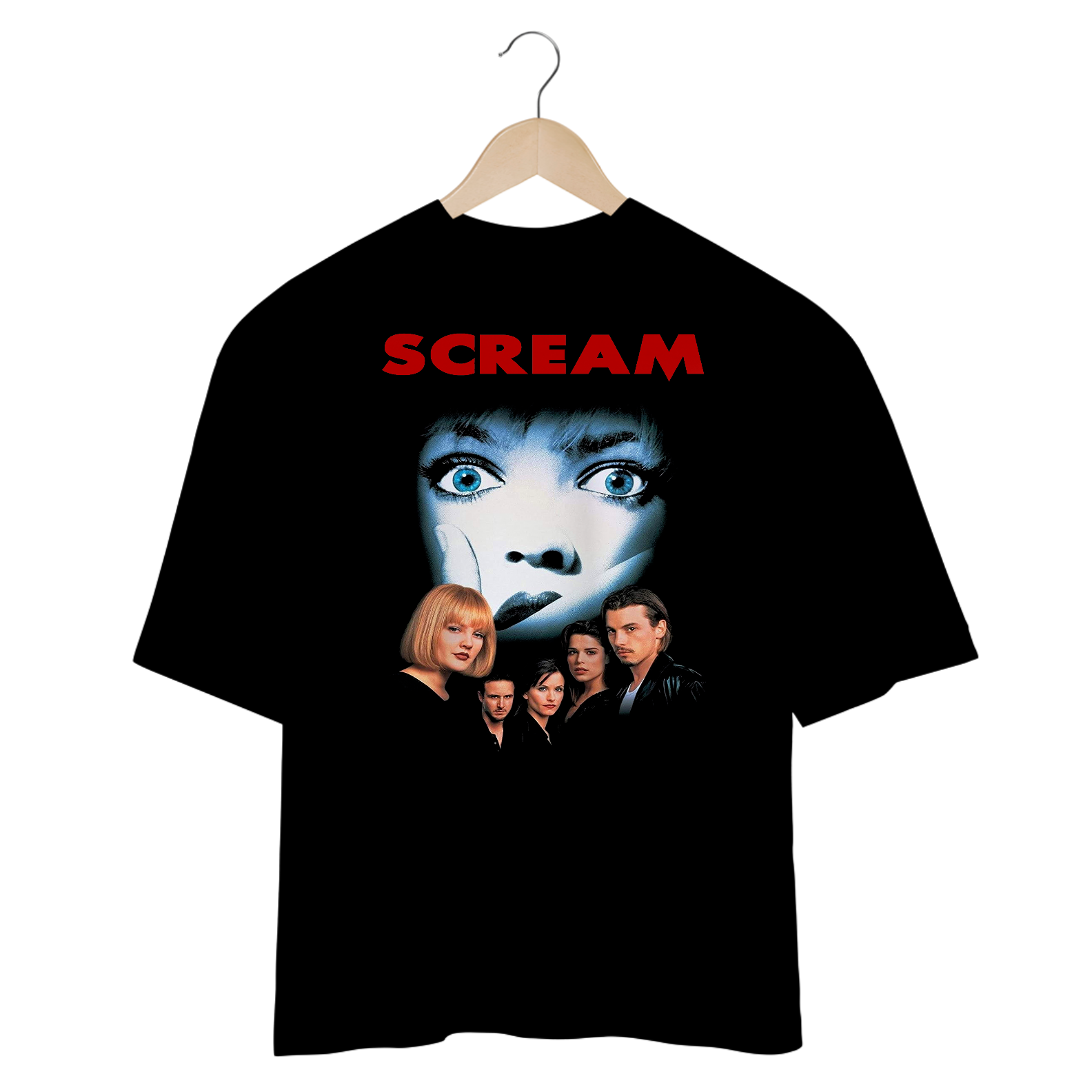 Camiseta Oversized Oversized - Scream R$149,00 em Flutuante