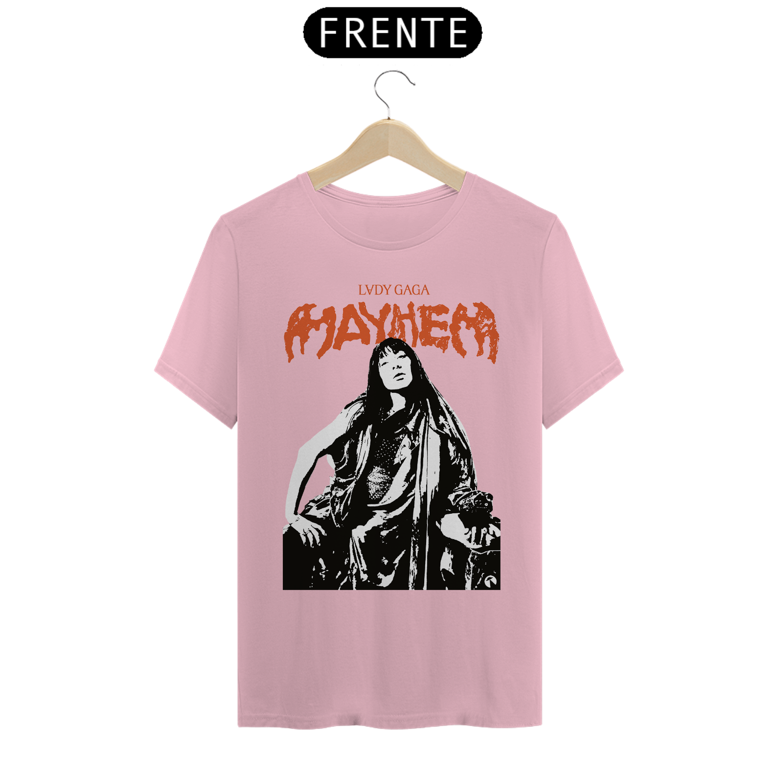 T-Shirt Classic Mayhem - Lady Gaga em Flutuante